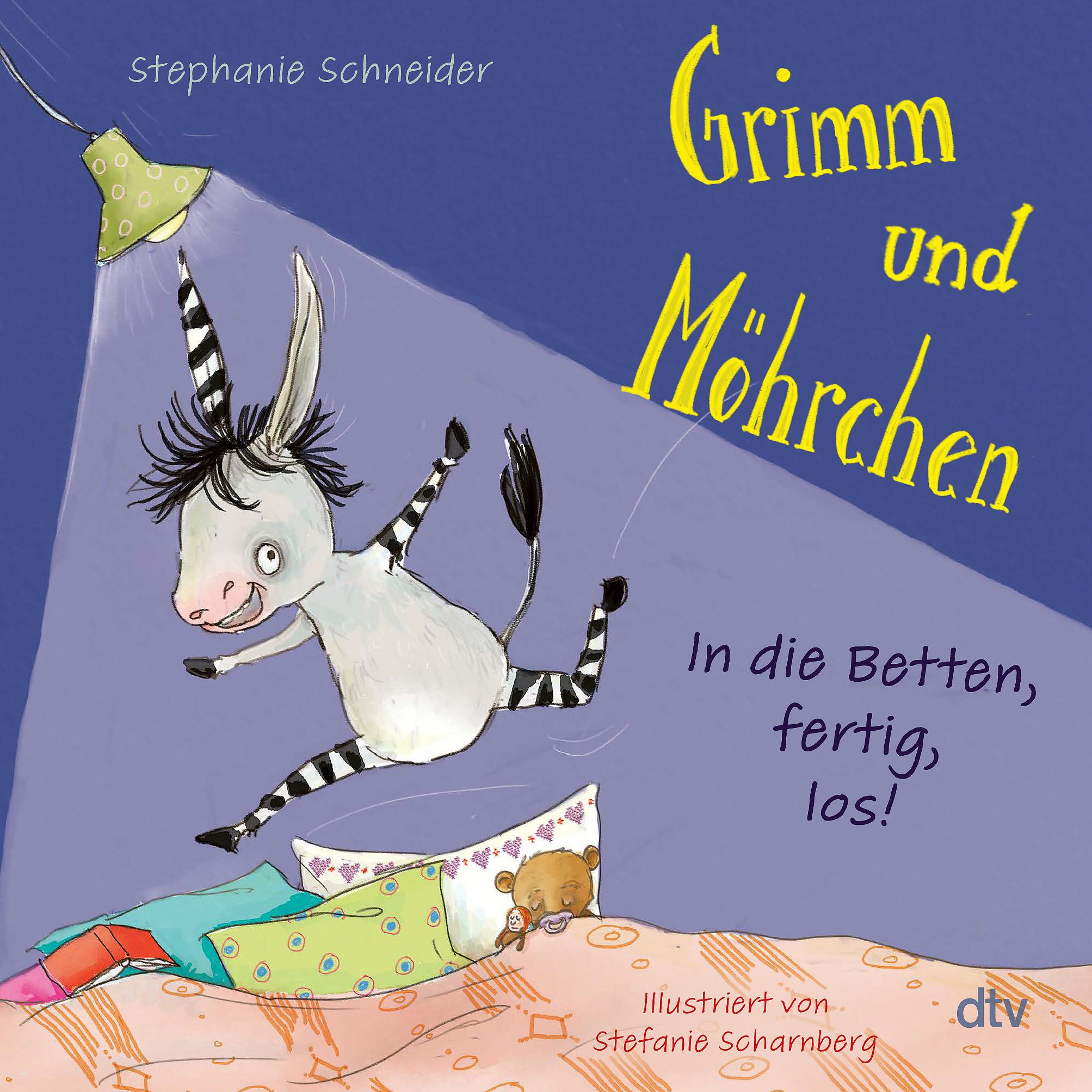 Vorderes Coverbild Grimm und Möhrchen - In die Betten, fertig, los!