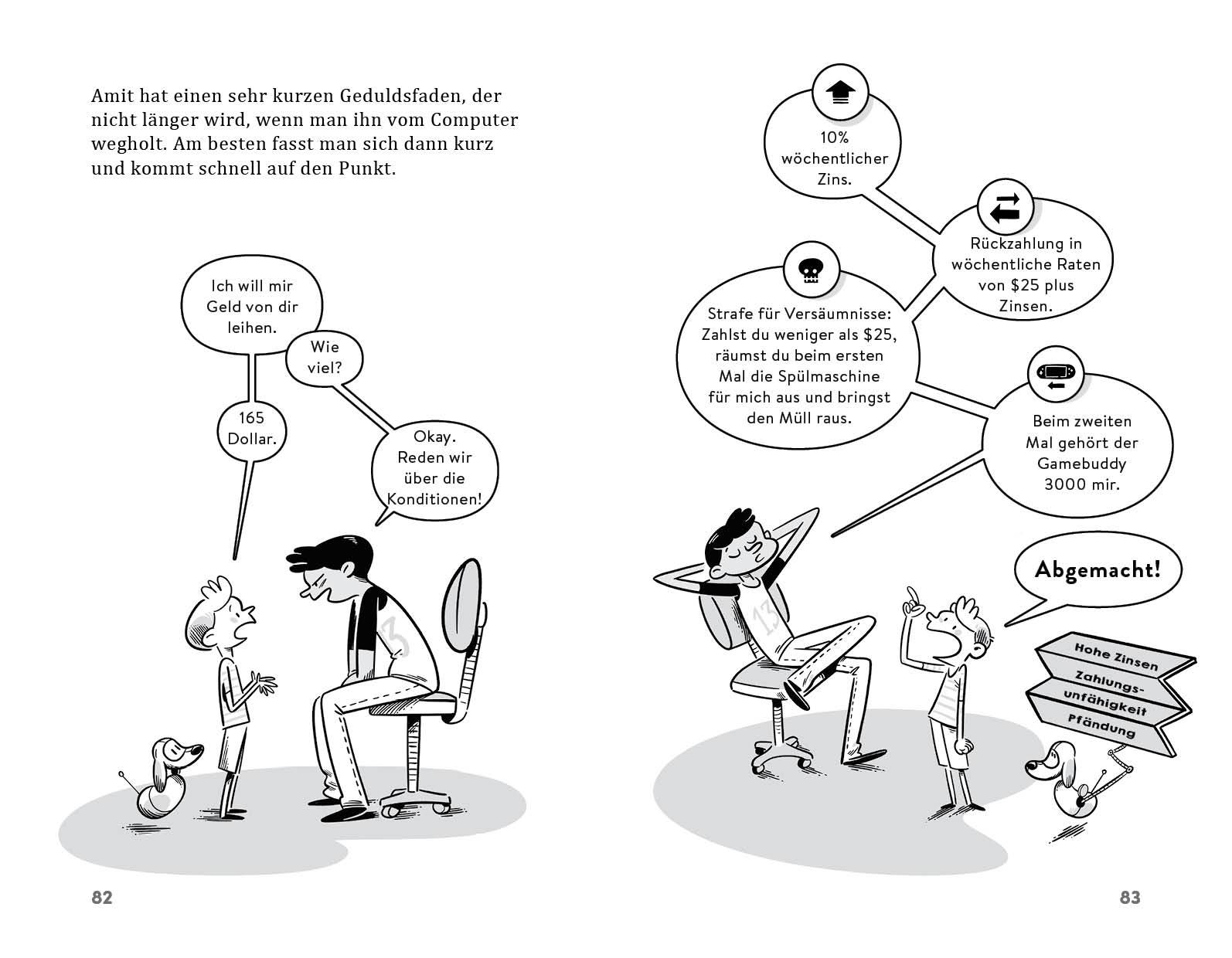 Beispielinhalt (Bild) Professor D übernimmt die Kontrolle - Die Sache mit dem Taschengeld