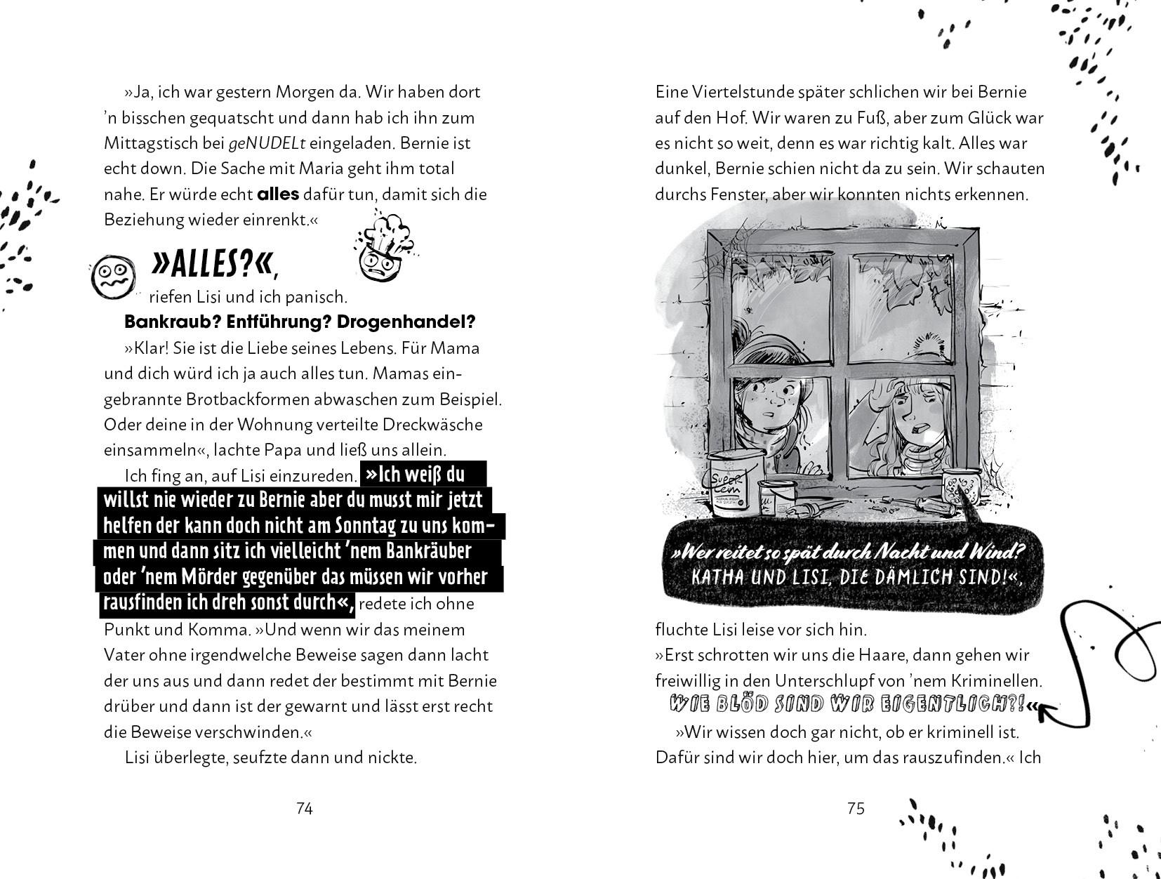 Beispielinhalt (Bild) Kathas Katastrophen - Mein Leben zwischen Weihnachts-Hype und Grusel-Vibe