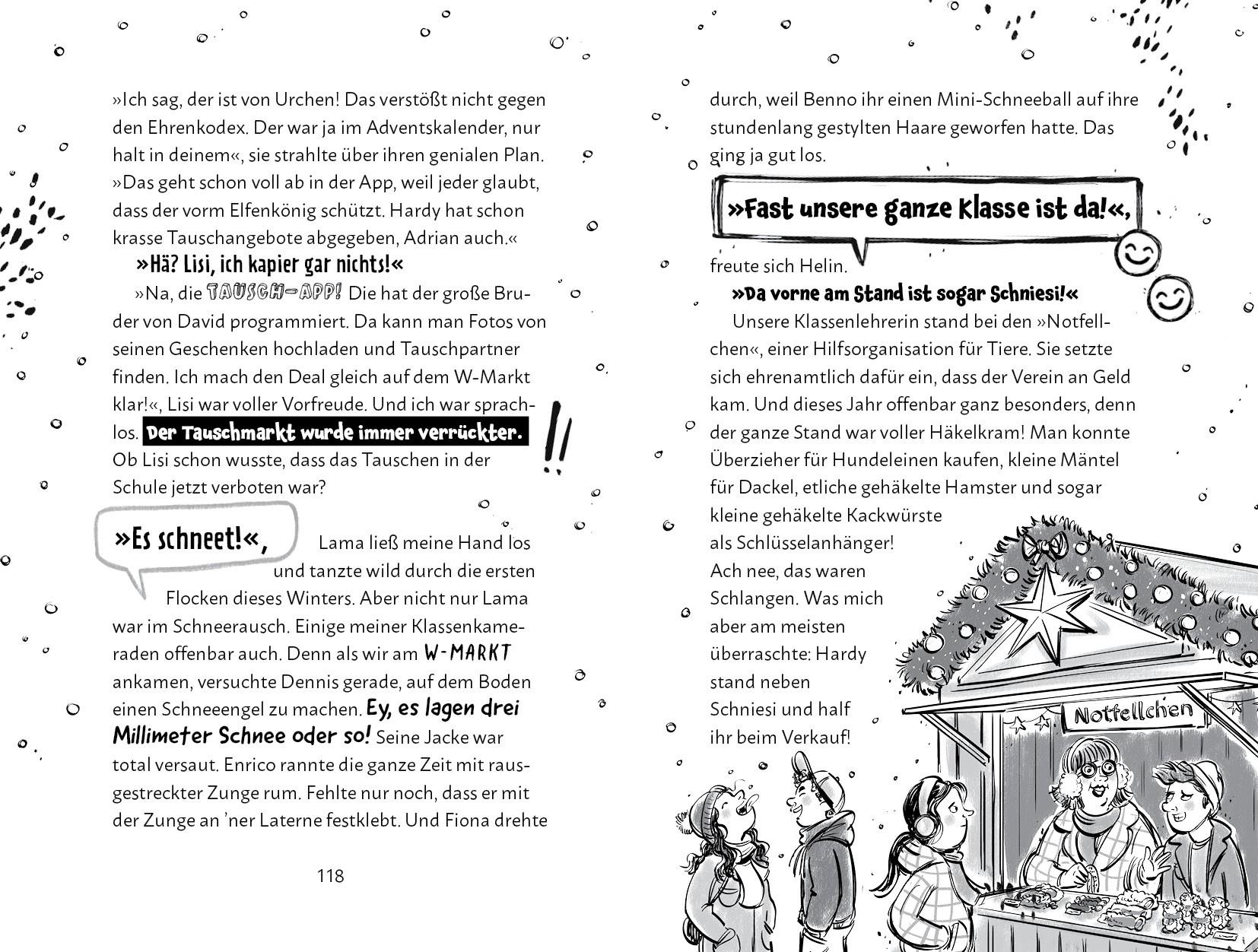 Beispielinhalt (Bild) Kathas Katastrophen - Mein Leben zwischen Weihnachts-Hype und Grusel-Vibe