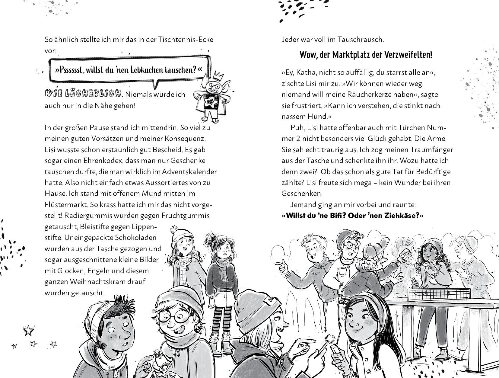 Beispielinhalt (Bild) Kathas Katastrophen - Mein Leben zwischen Weihnachts-Hype und Grusel-Vibe