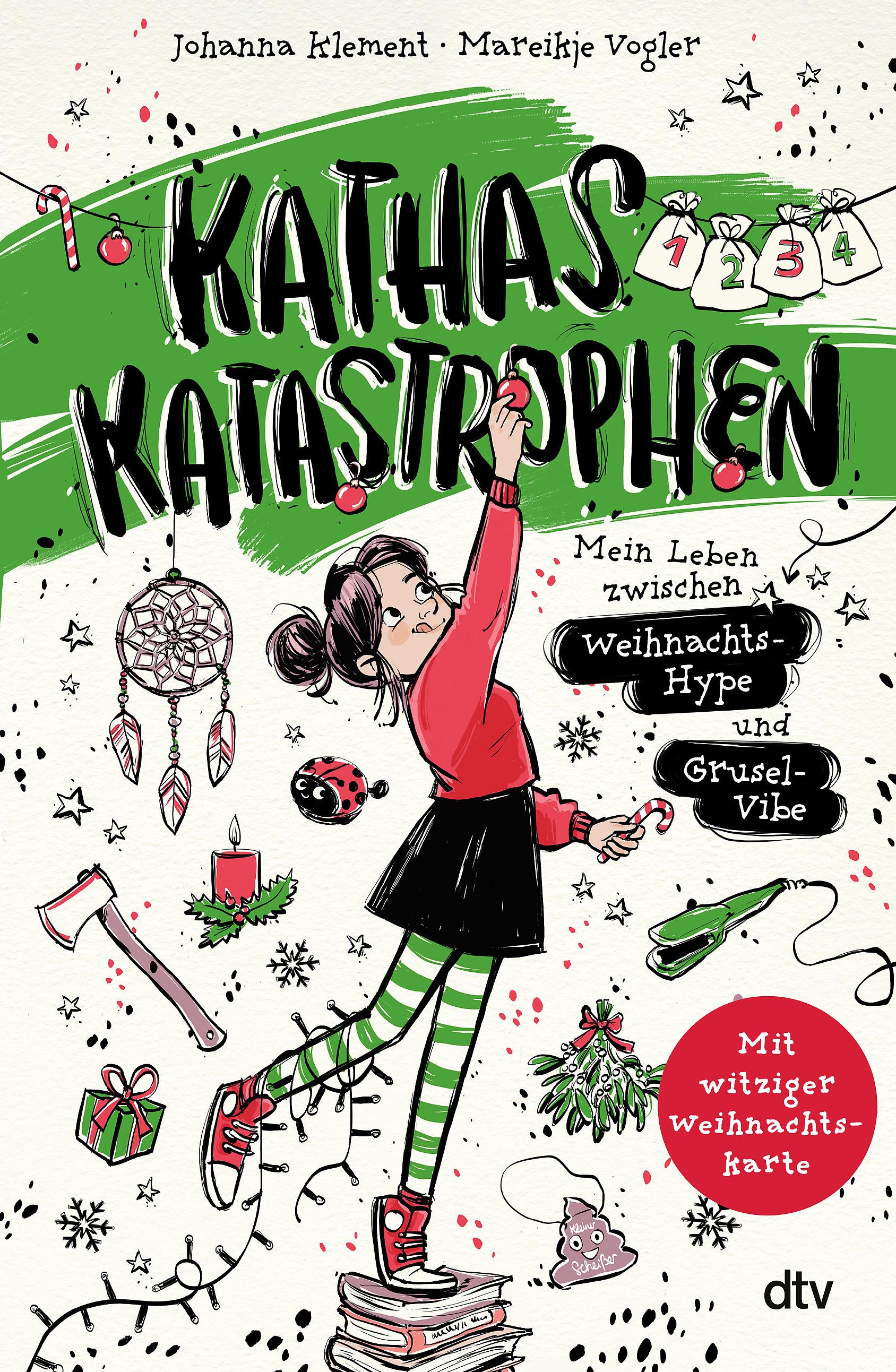 Vorderes Coverbild Kathas Katastrophen - Mein Leben zwischen Weihnachts-Hype und Grusel-Vibe