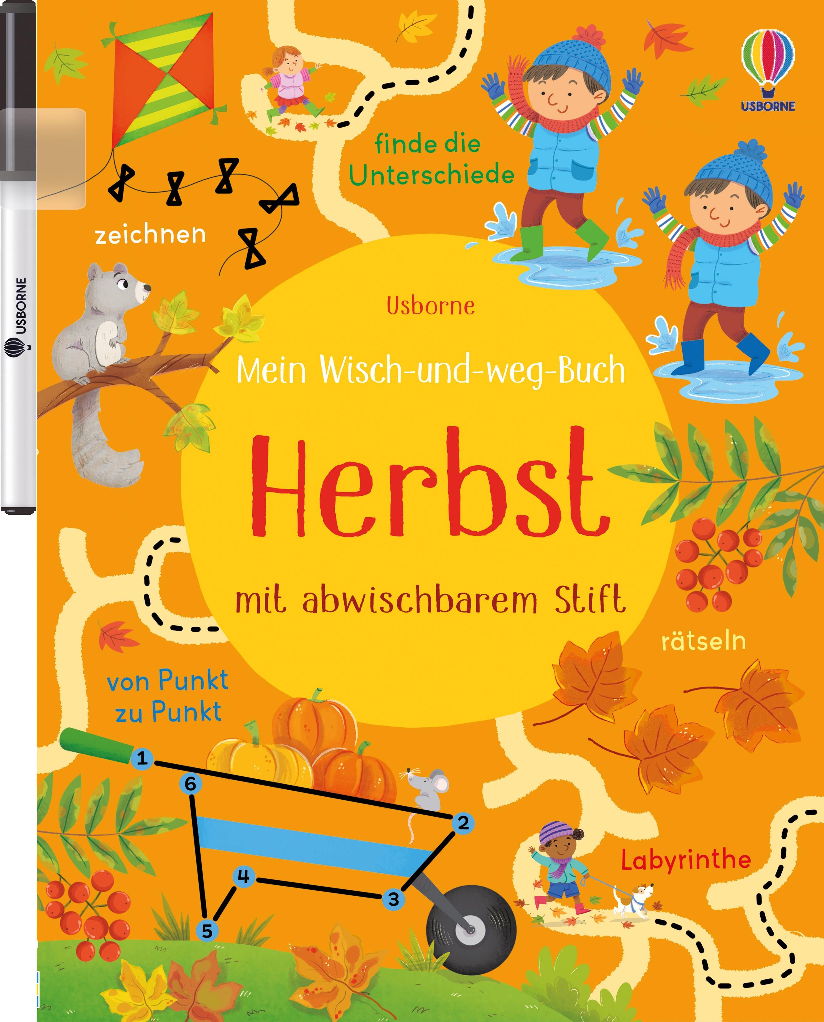 Vorderes Coverbild Mein Wisch-und-weg-Buch: Herbst