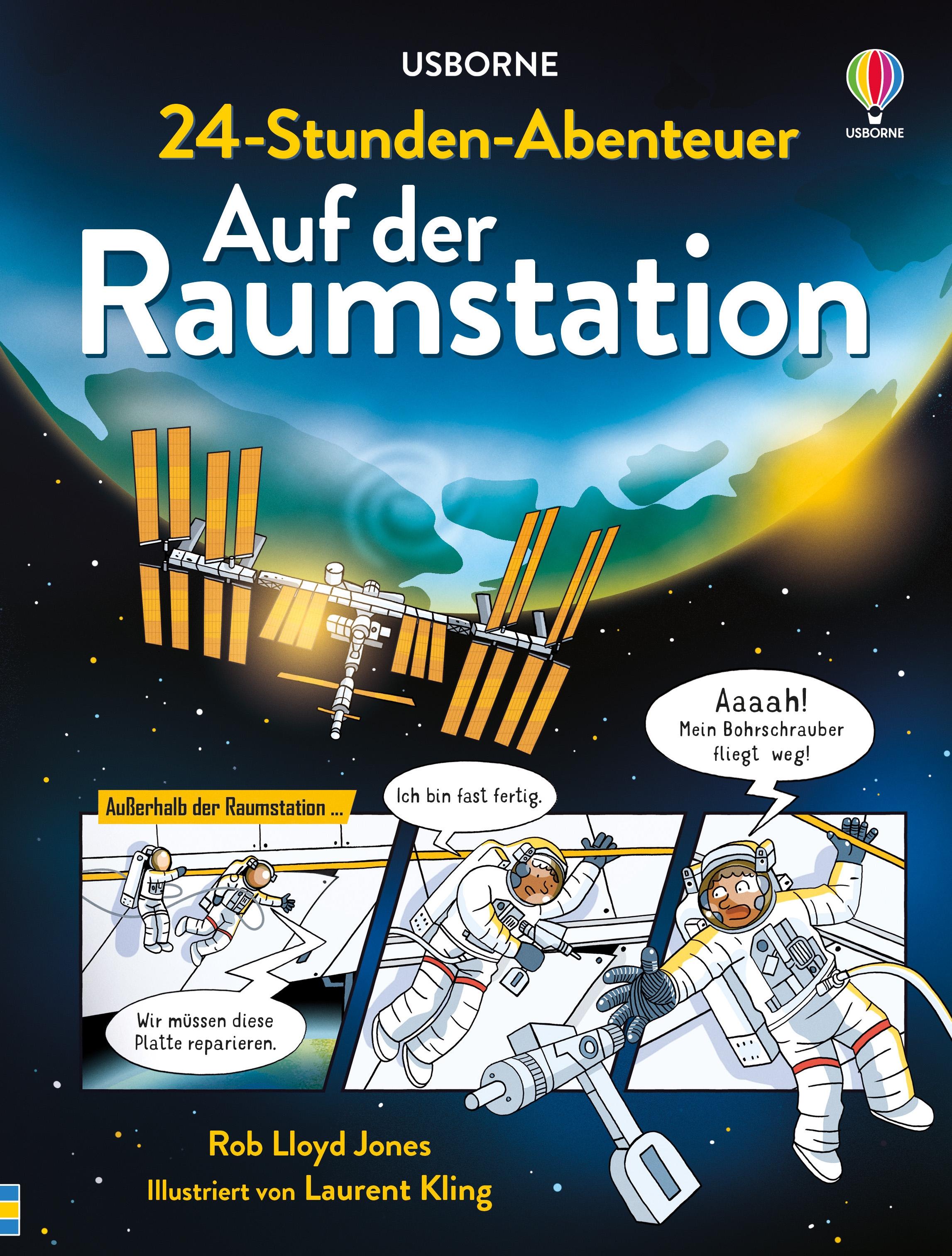 Vorderes Coverbild 24-Stunden-Abenteuer: Auf der Raumstation