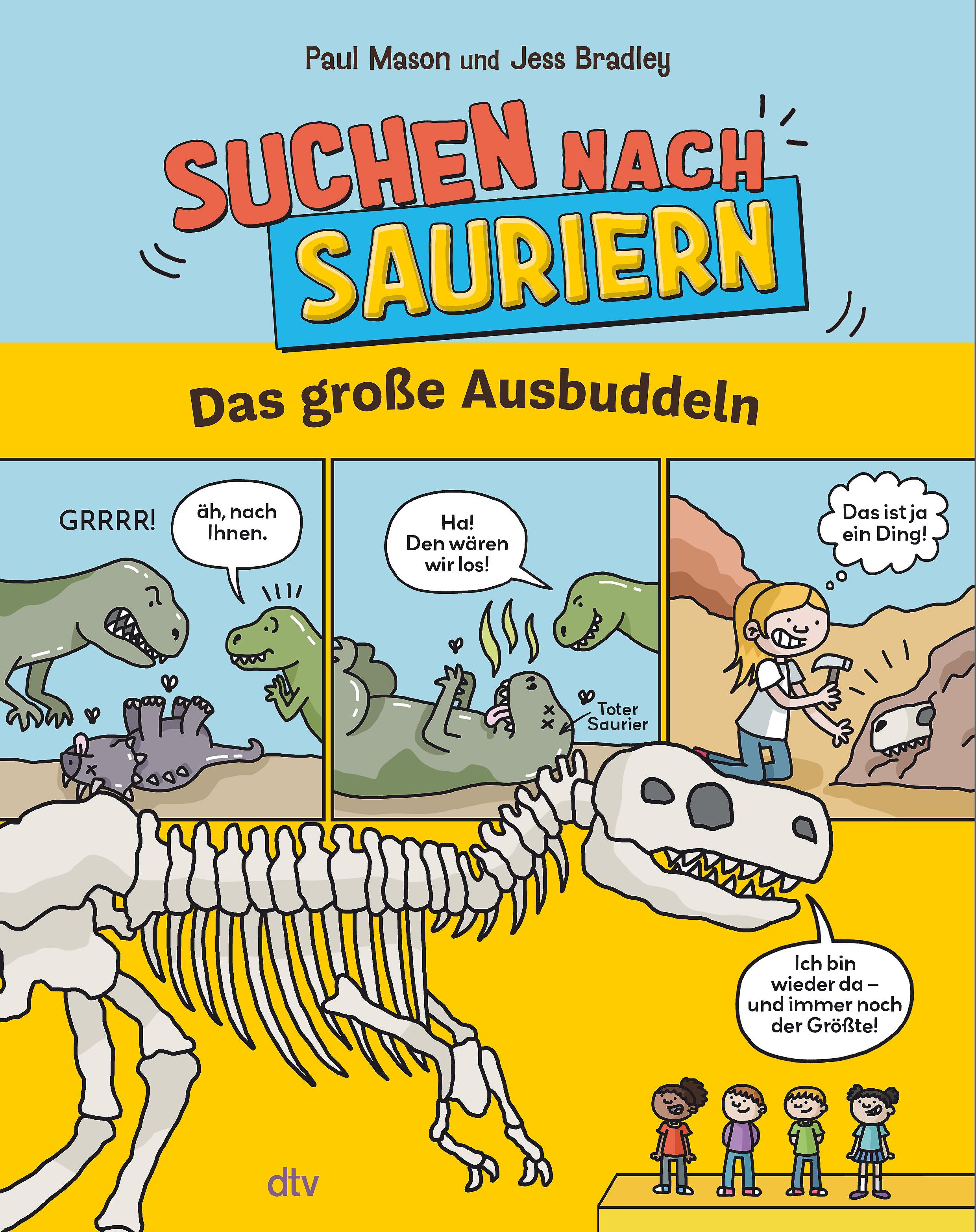 Vorderes Coverbild Suchen nach Sauriern - Das große Ausbuddeln