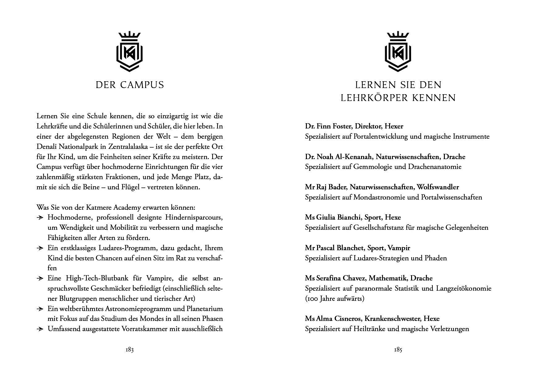 Beispielinhalt (Bild) Inside Katmere Academy
