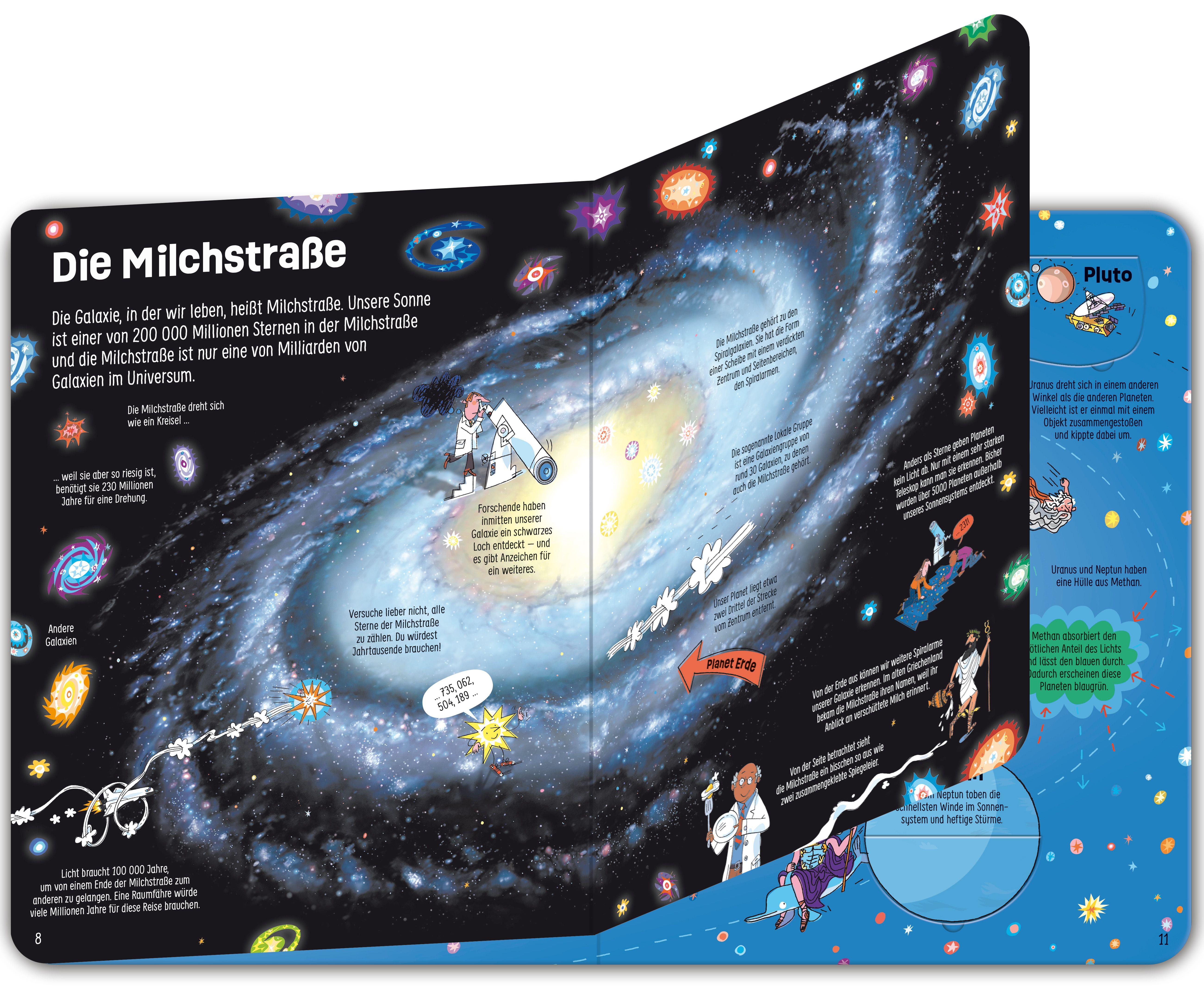 Beispielinhalt (Bild) Ich weiß mehr! Abenteuer Weltraum