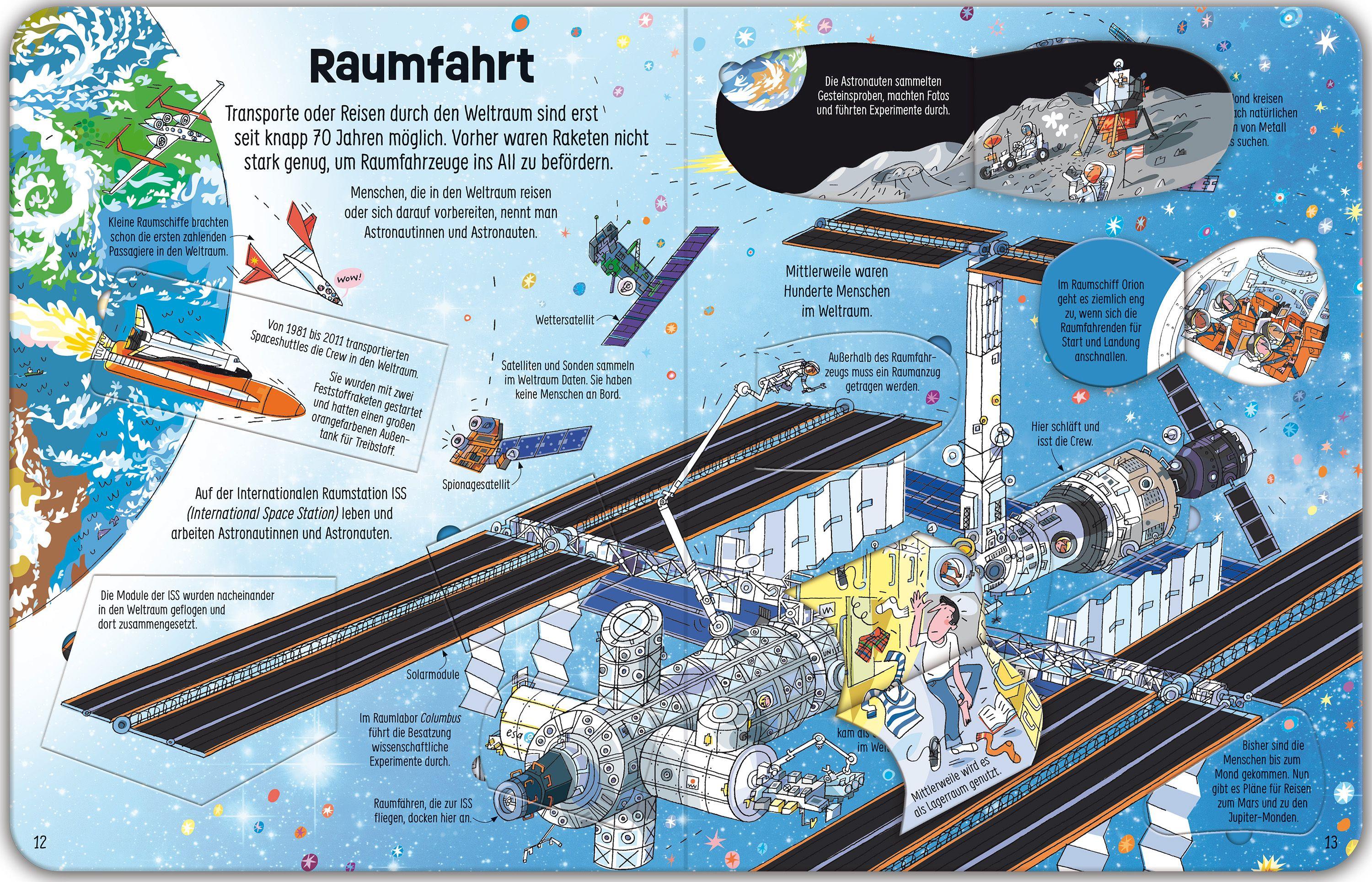 Beispielinhalt (Bild) Ich weiß mehr! Abenteuer Weltraum