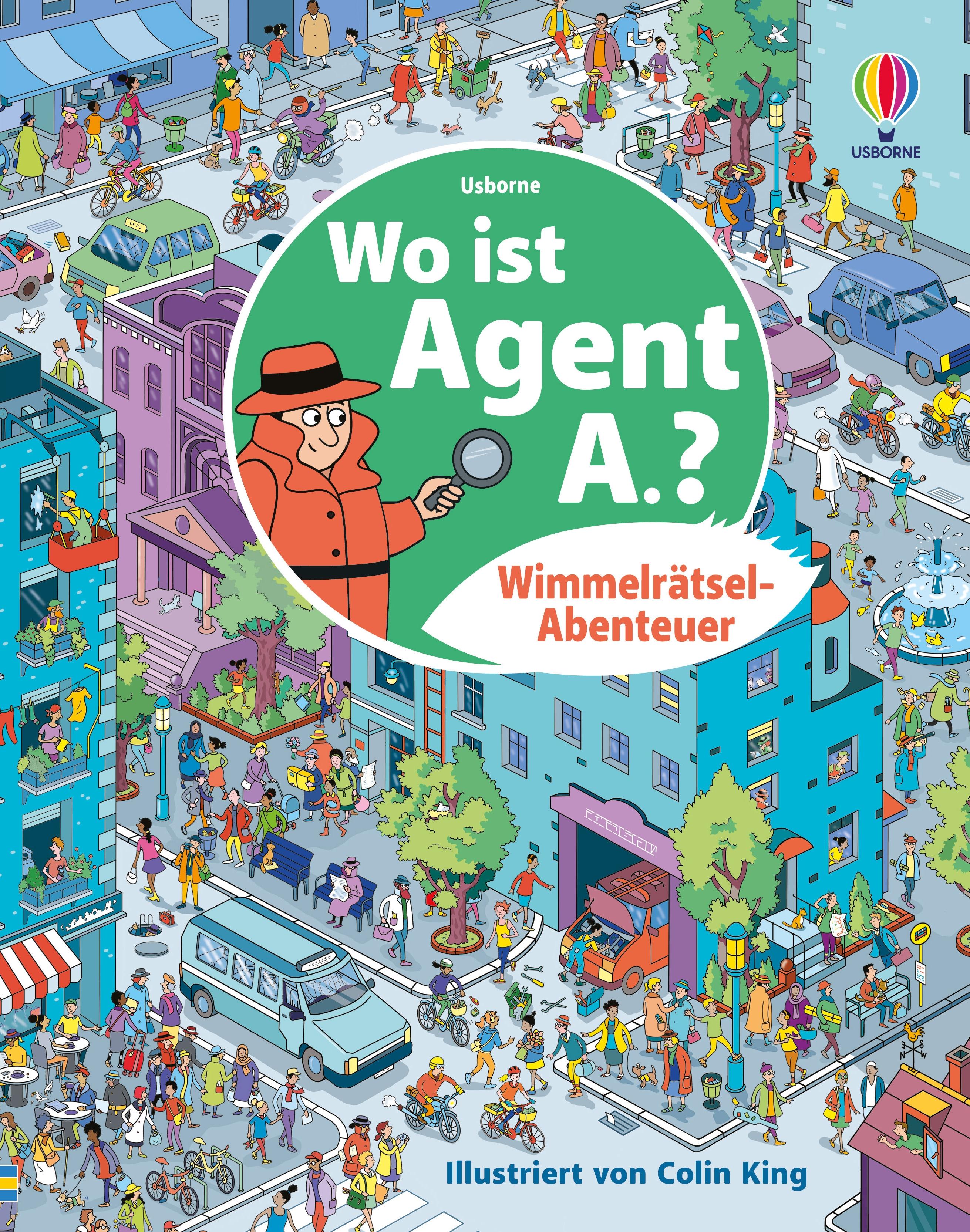Vorderes Coverbild Wimmelrätsel-Abenteuer: Wo ist Agent A.?