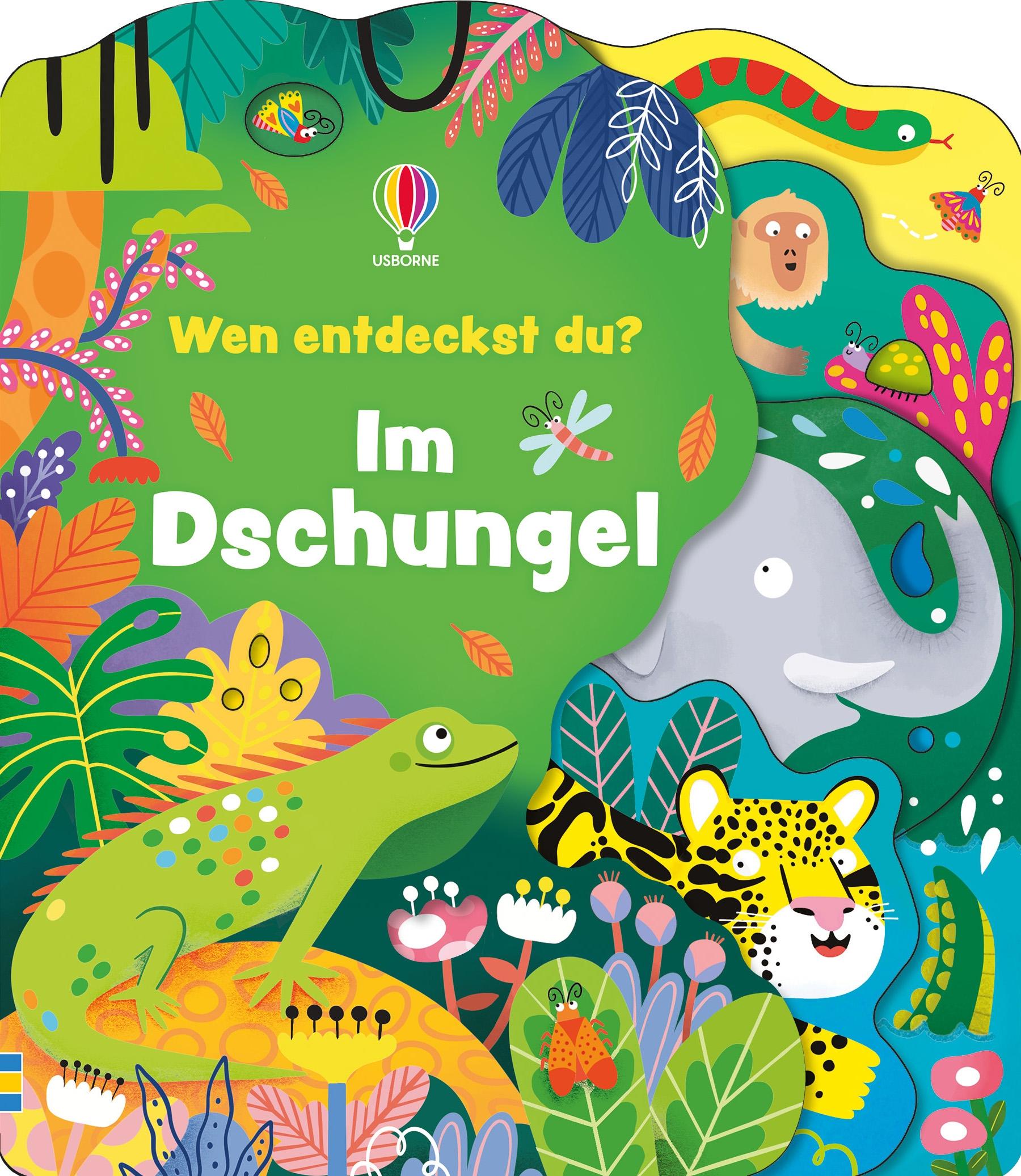 Vorderes Coverbild Wen entdeckst du? Im Dschungel