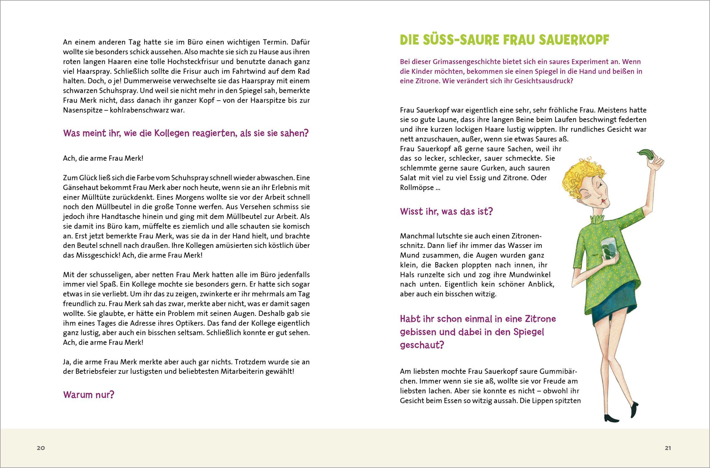 Beispielinhalt (Bild) Lustige Vorlesegeschichten für die Kita