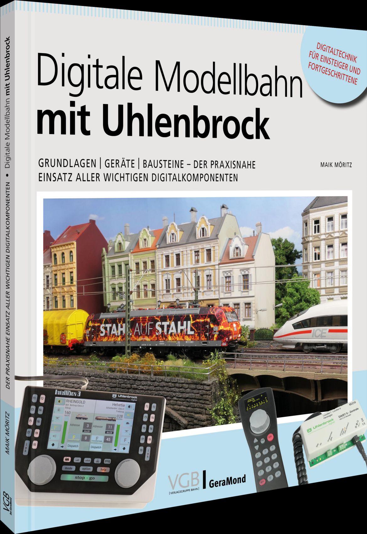 Vorderes Coverbild Digitale Modellbahn mit Uhlenbrock