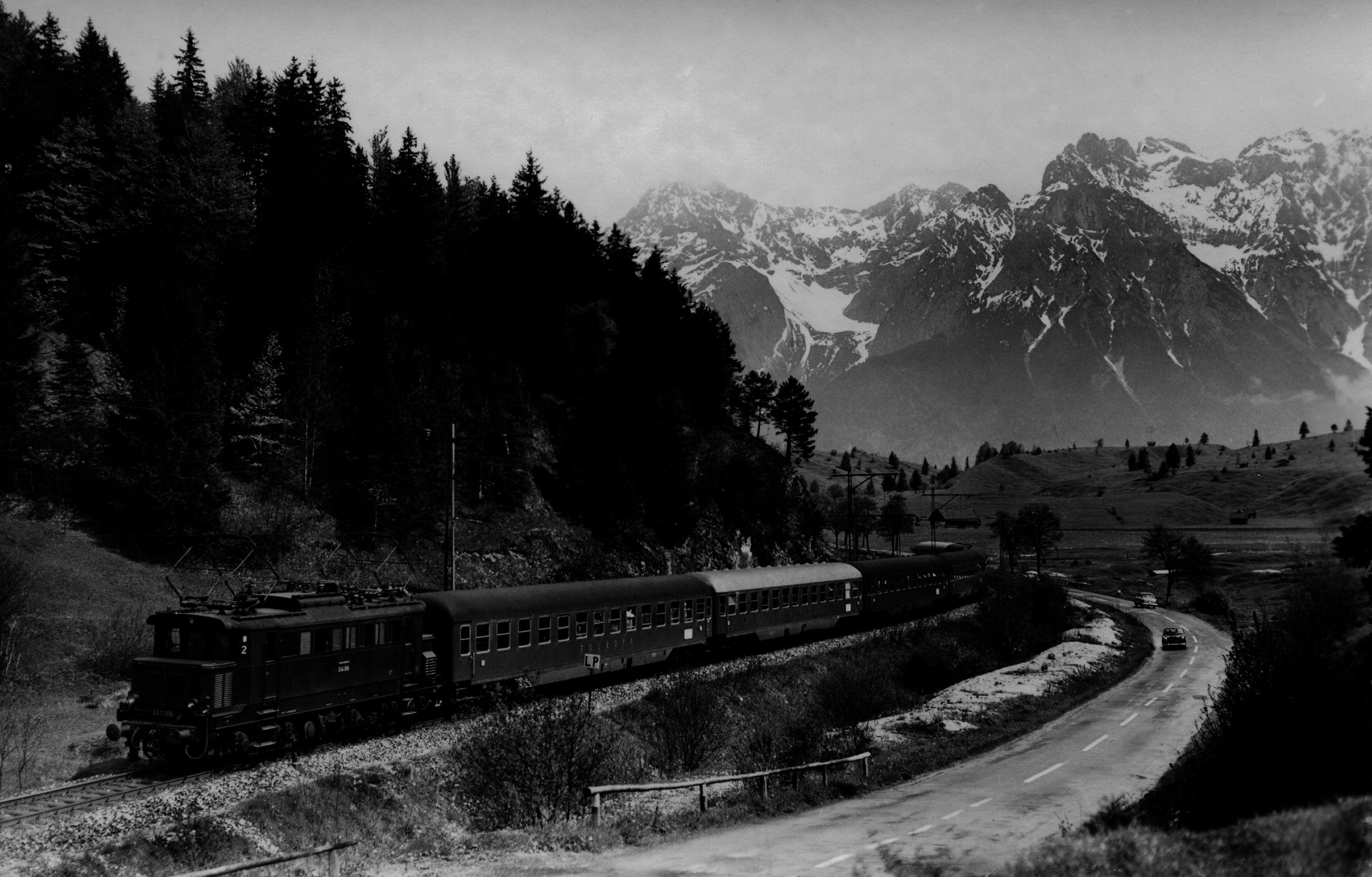 Beispielinhalt (Bild) Frühe Bundesbahn zwischen Sylt und Allgäu