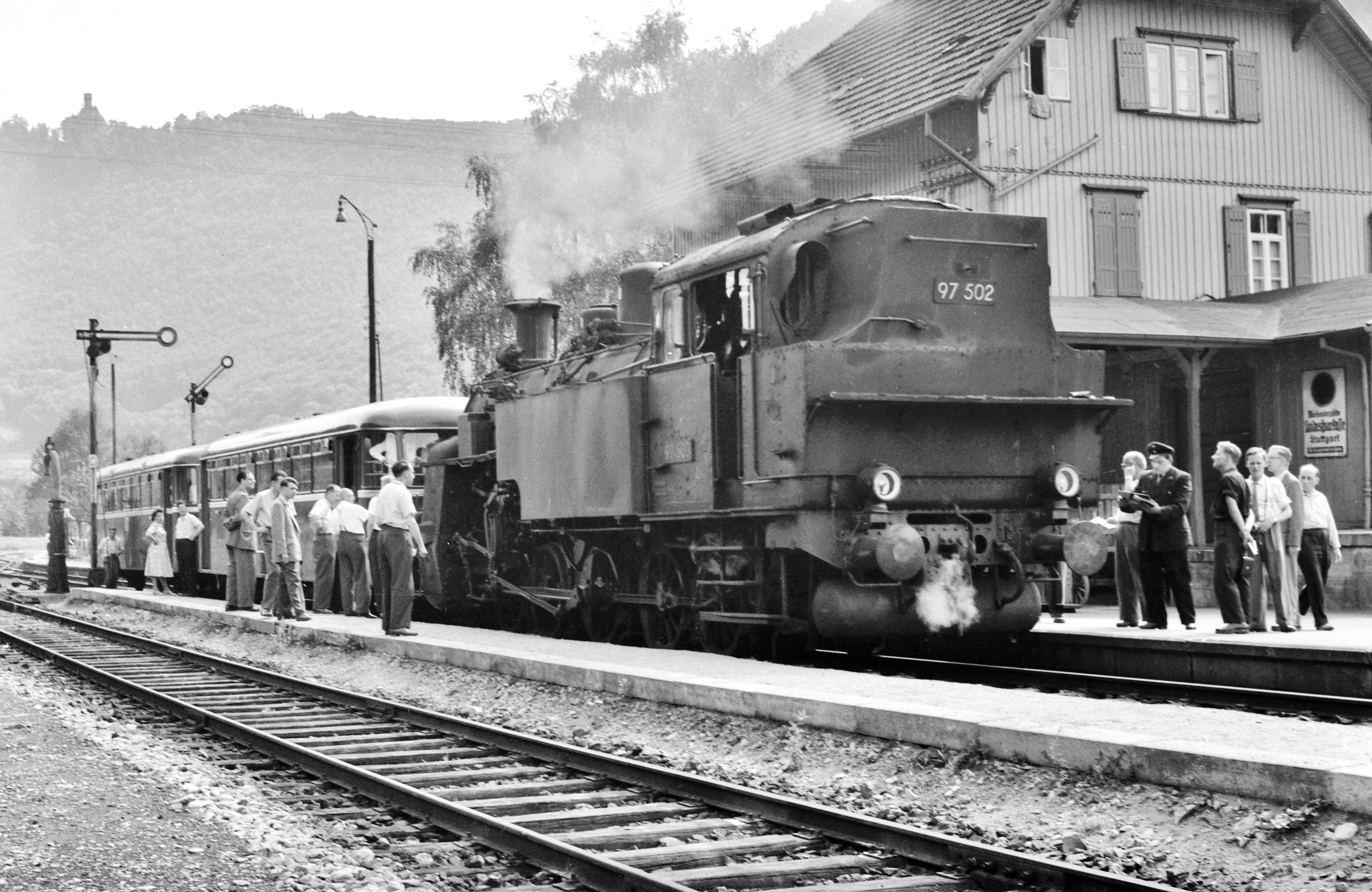 Beispielinhalt (Bild) Frühe Bundesbahn zwischen Sylt und Allgäu