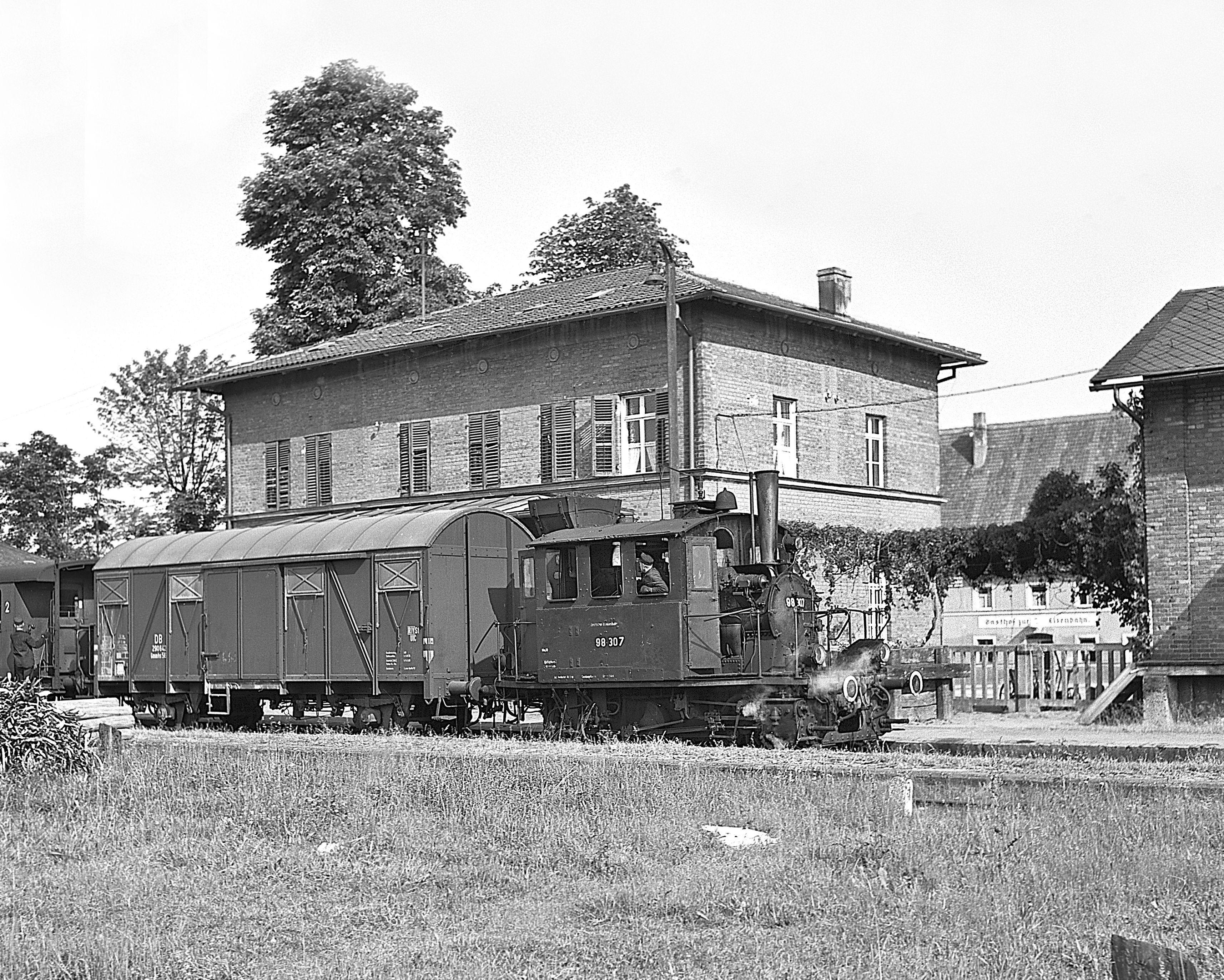 Beispielinhalt (Bild) Frühe Bundesbahn zwischen Sylt und Allgäu