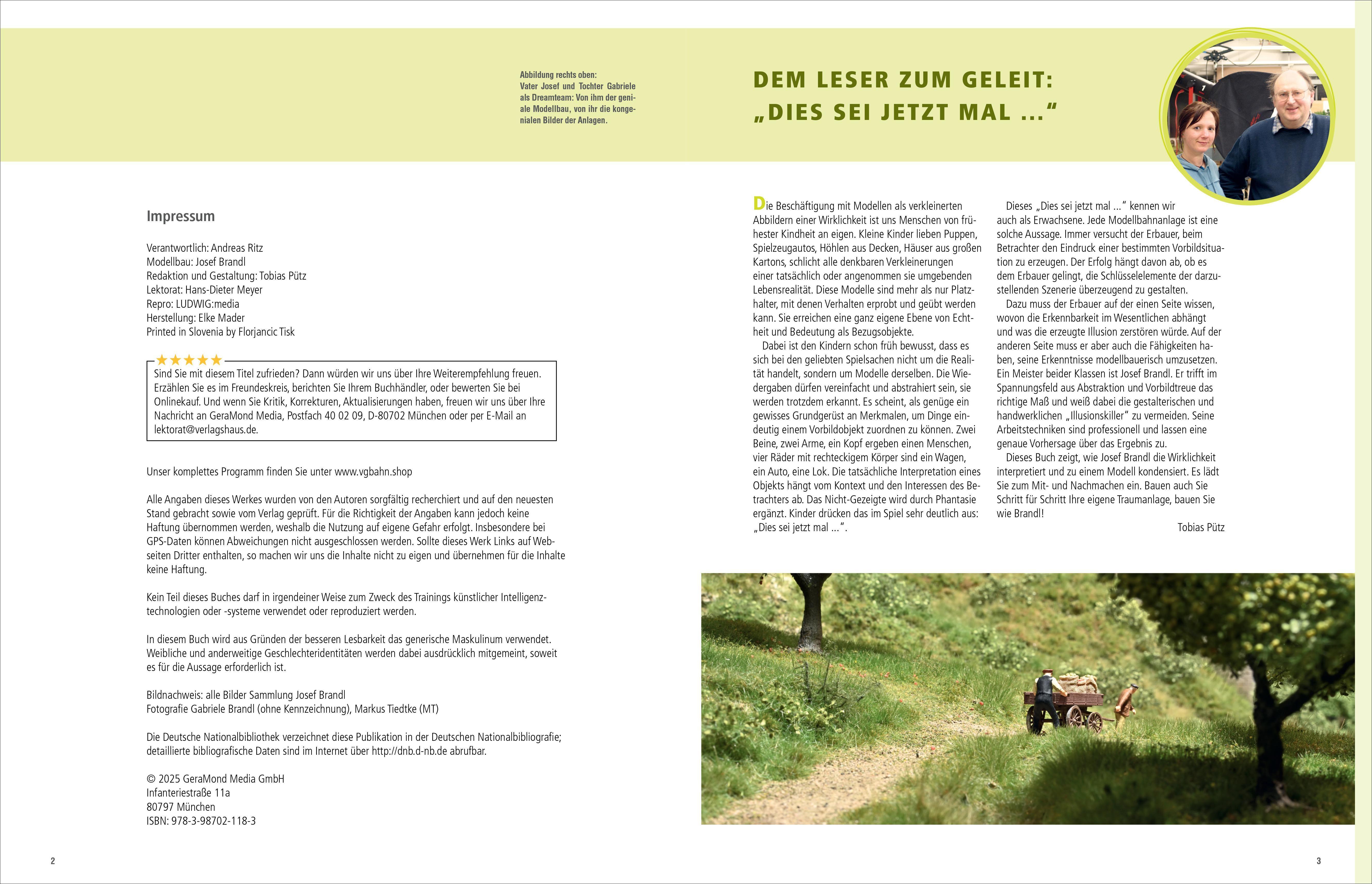 Beispielinhalt (Bild) Traumanlagen selbst gestalten