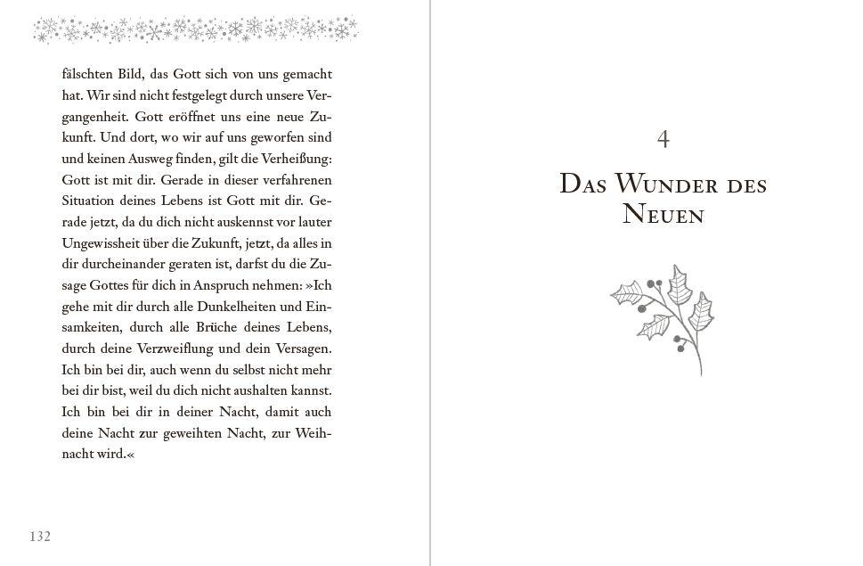 Beispielinhalt (Bild) Das kleine Buch der Weihnachtsfreude