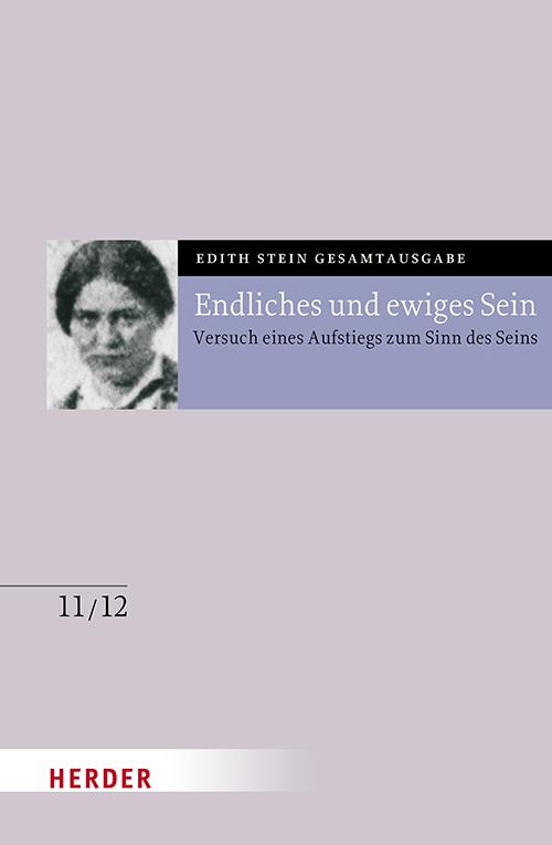 Vorderes Coverbild Endliches und ewiges Sein