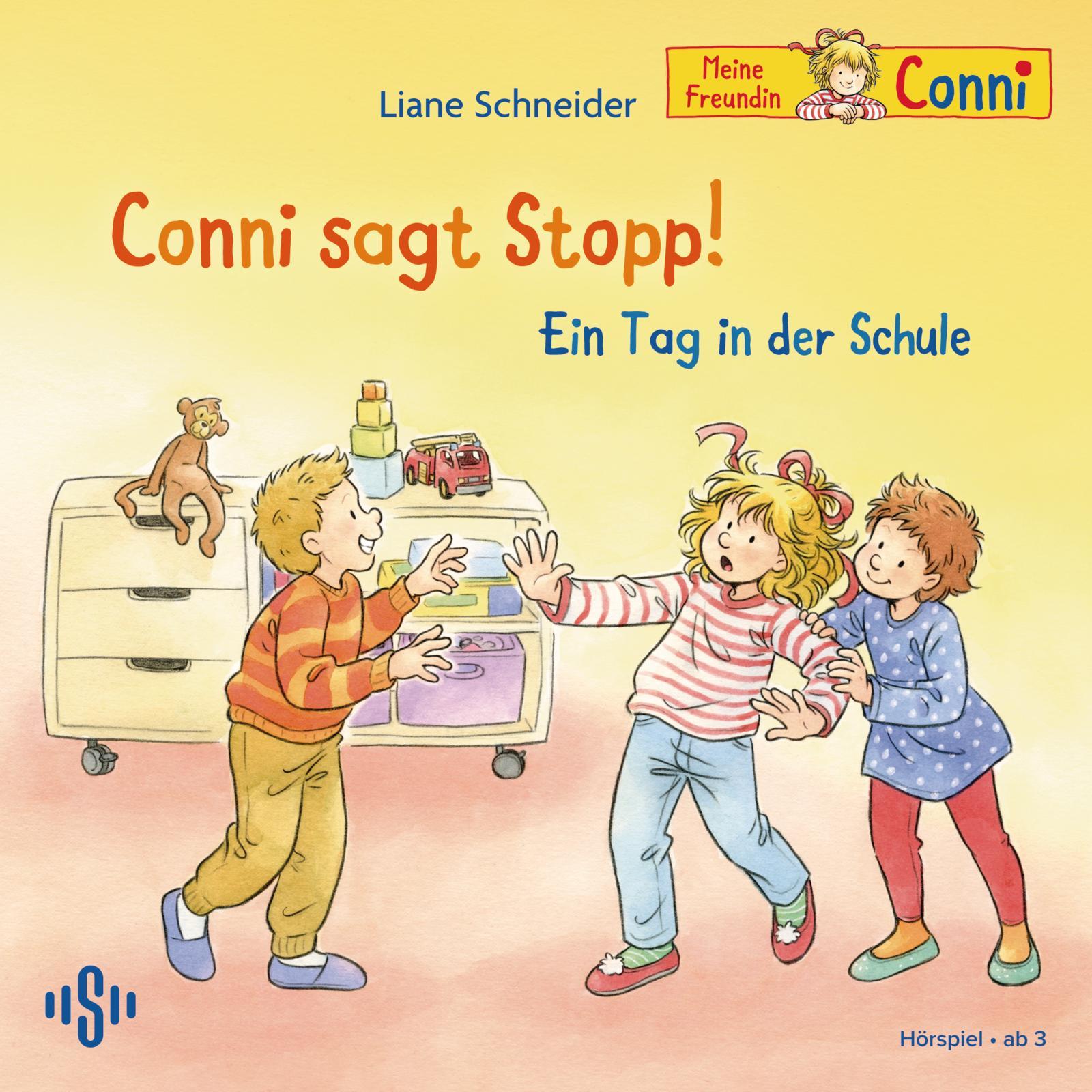 Vorderes Coverbild Conni sagt Stopp / Ein Tag in der Schule (Meine Freundin Conni - ab 3)