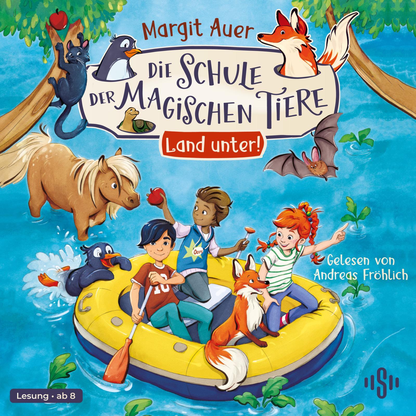 Vorderes Coverbild Die Schule der magischen Tiere Neuausgabe 16: Land unter!