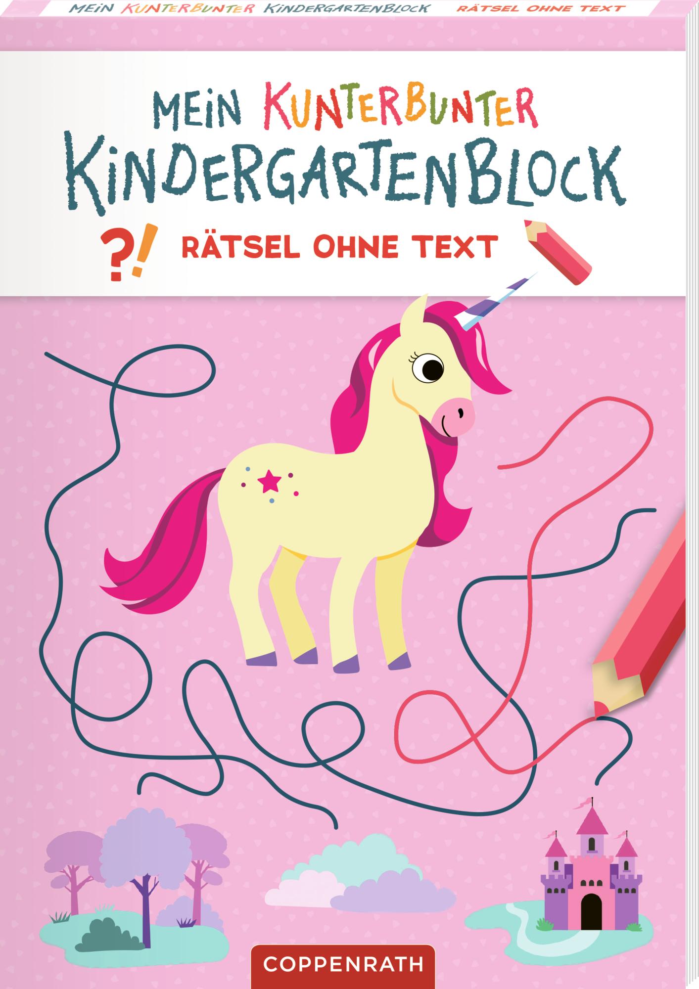 Vorderes Coverbild Mein kunterbunter Kindergartenblock