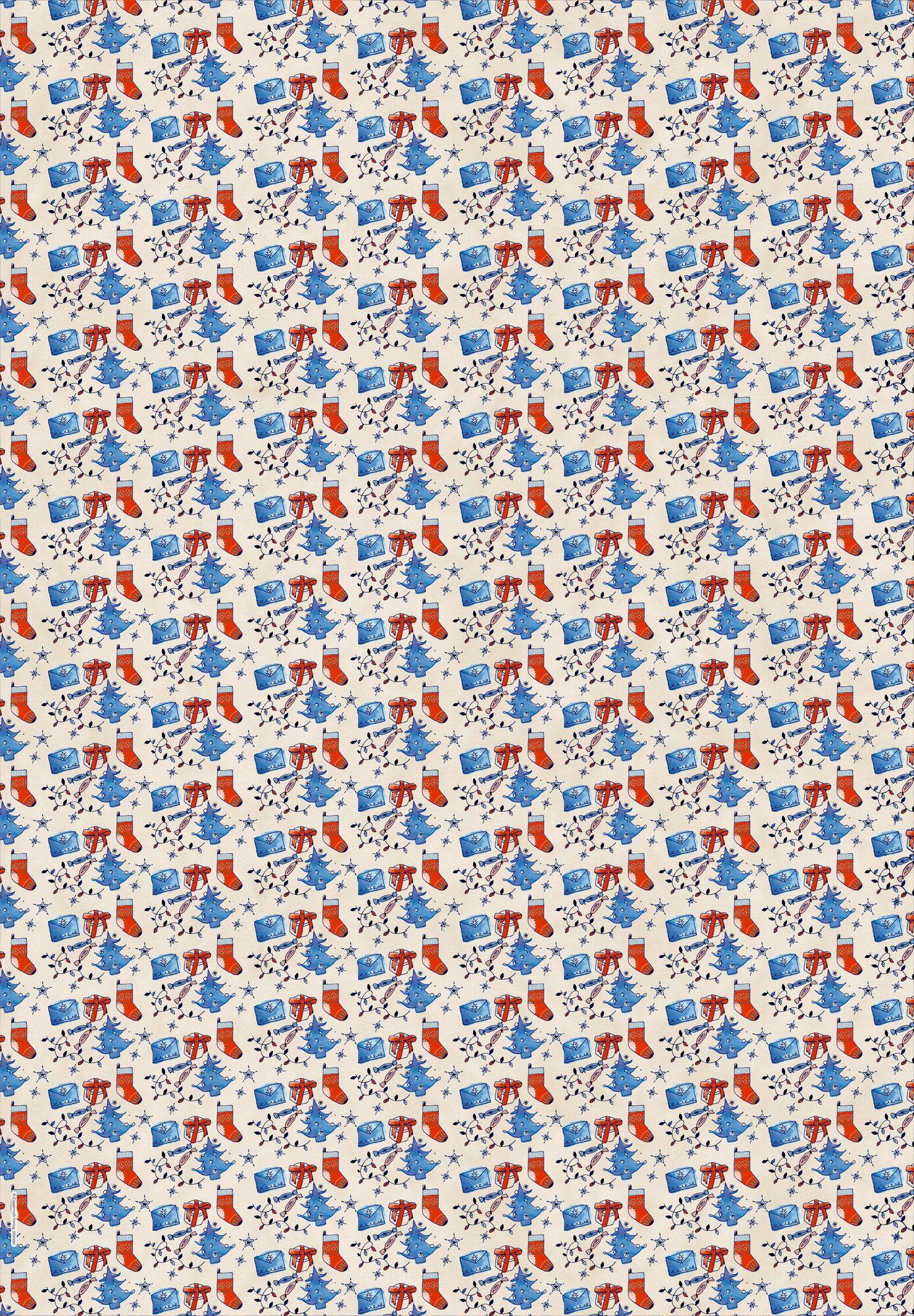 Beispielinhalt (Bild) Geschenkpapier-Buch - Schöner Schenken