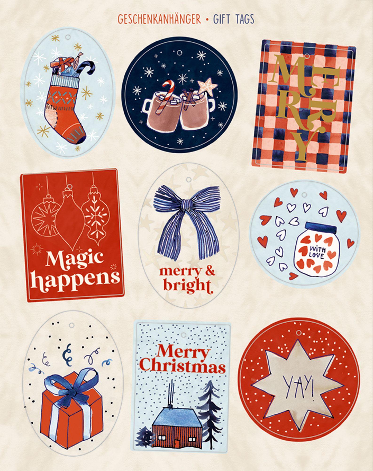 Beispielinhalt (Bild) Geschenkpapier-Buch - Schöner Schenken