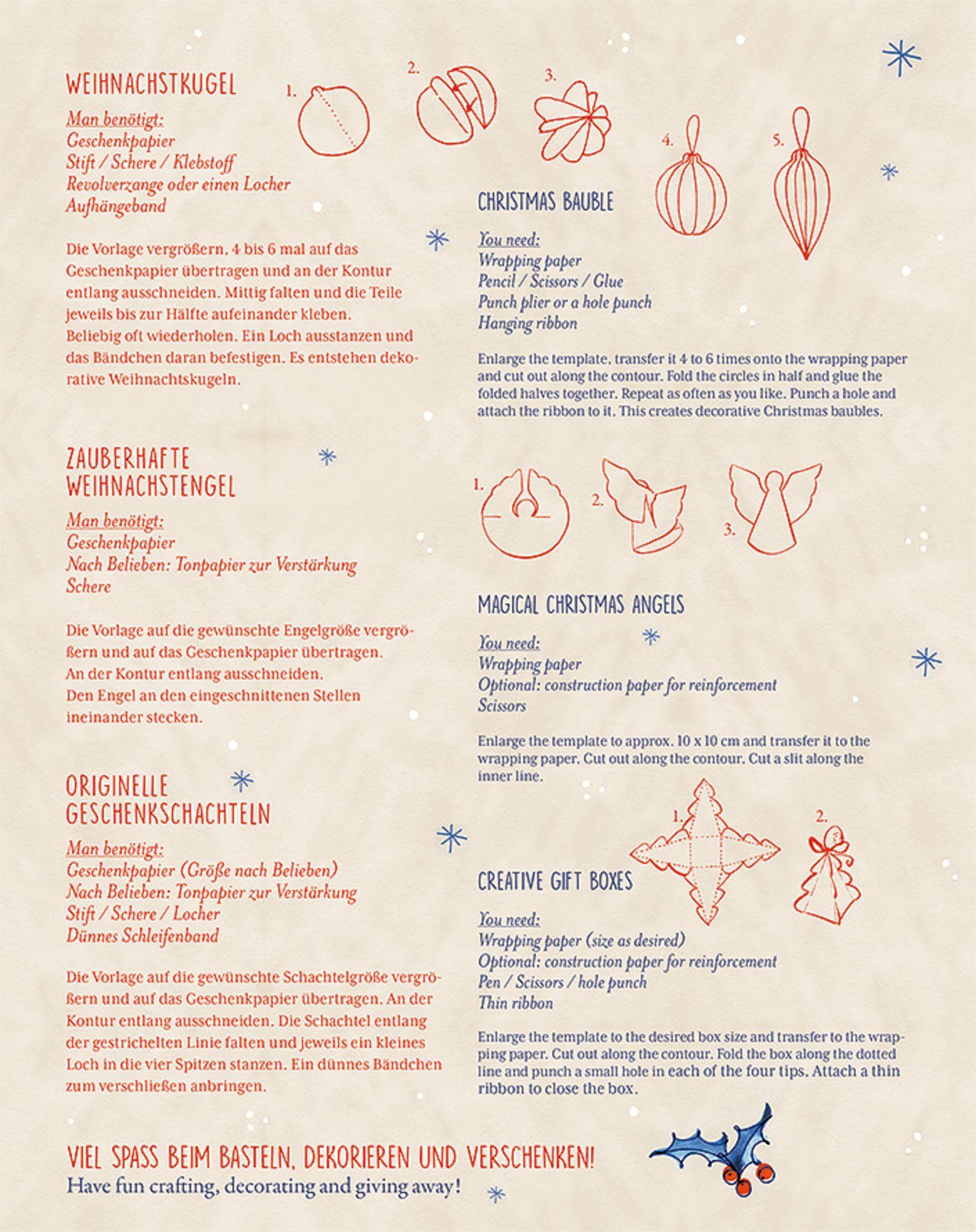 Beispielinhalt (Bild) Geschenkpapier-Buch - Schöner Schenken