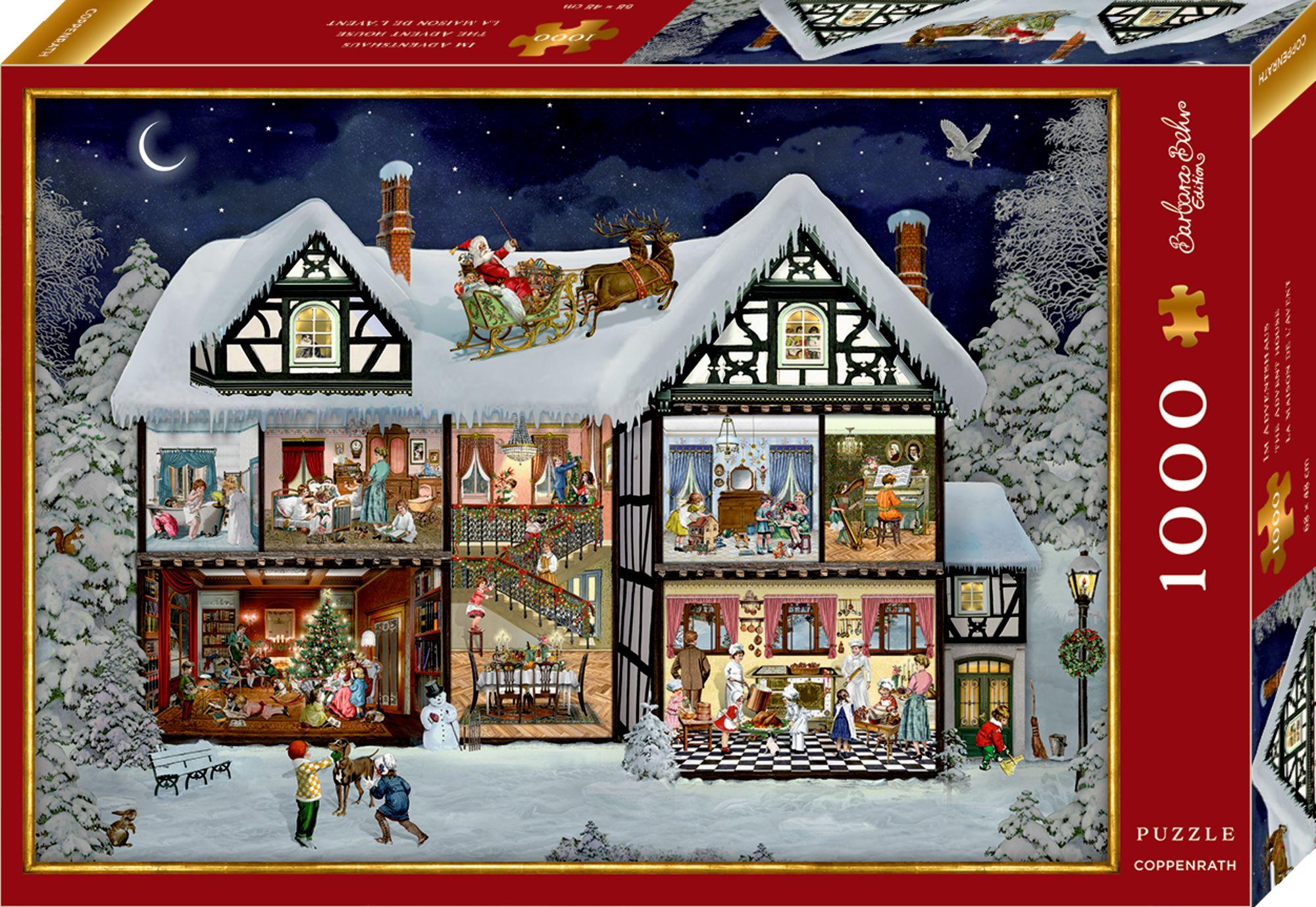 Beispielinhalt (Bild) Puzzle - Im Adventshaus