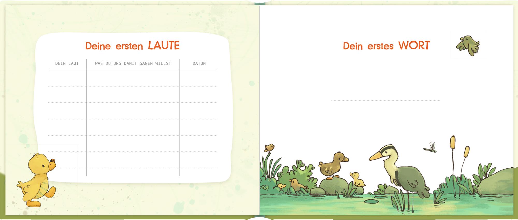 Beispielinhalt (Bild) Eintragalbum - Papperlapapp
