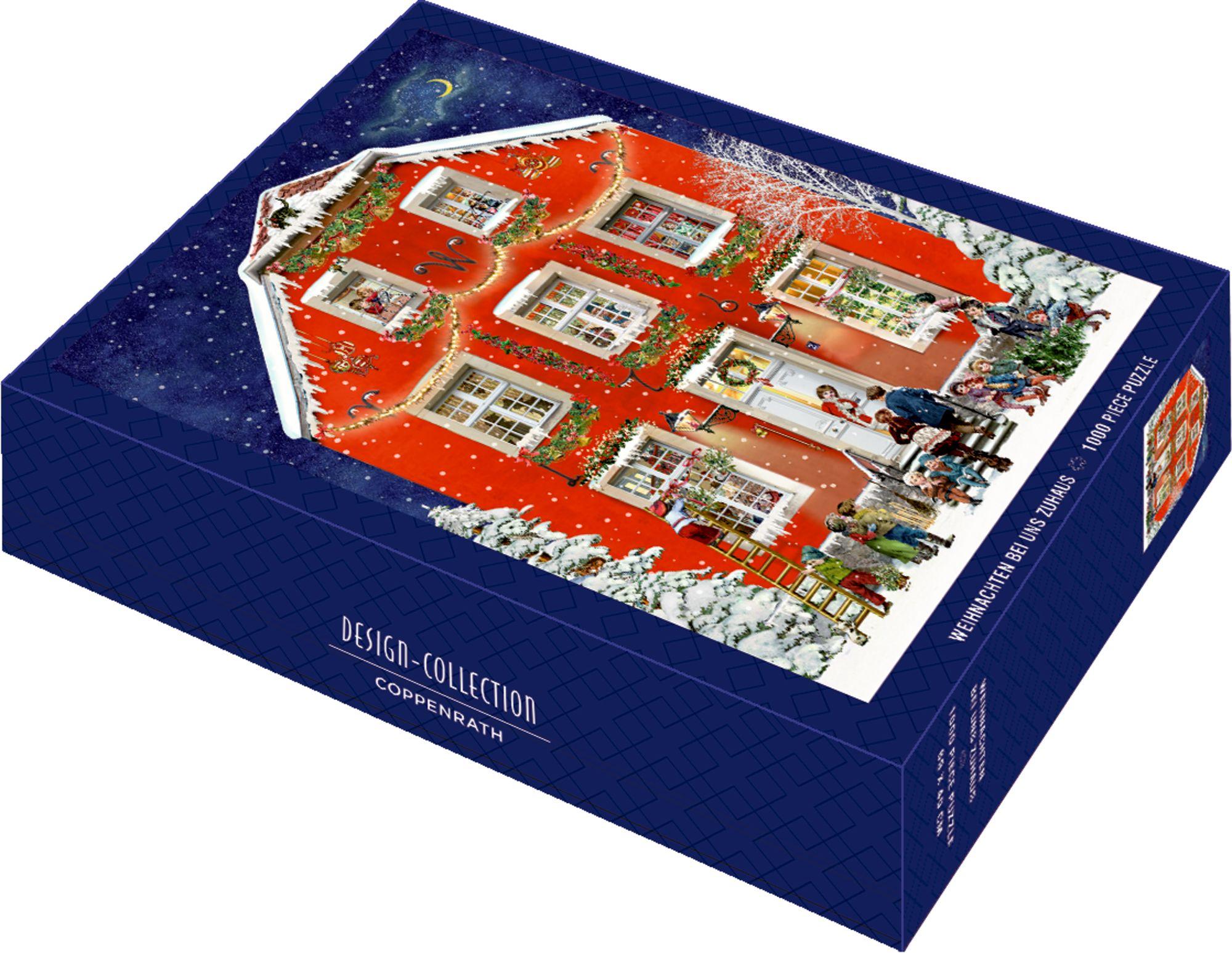 Beispielinhalt (Bild) Puzzle - Weihnachten bei uns Zuhaus