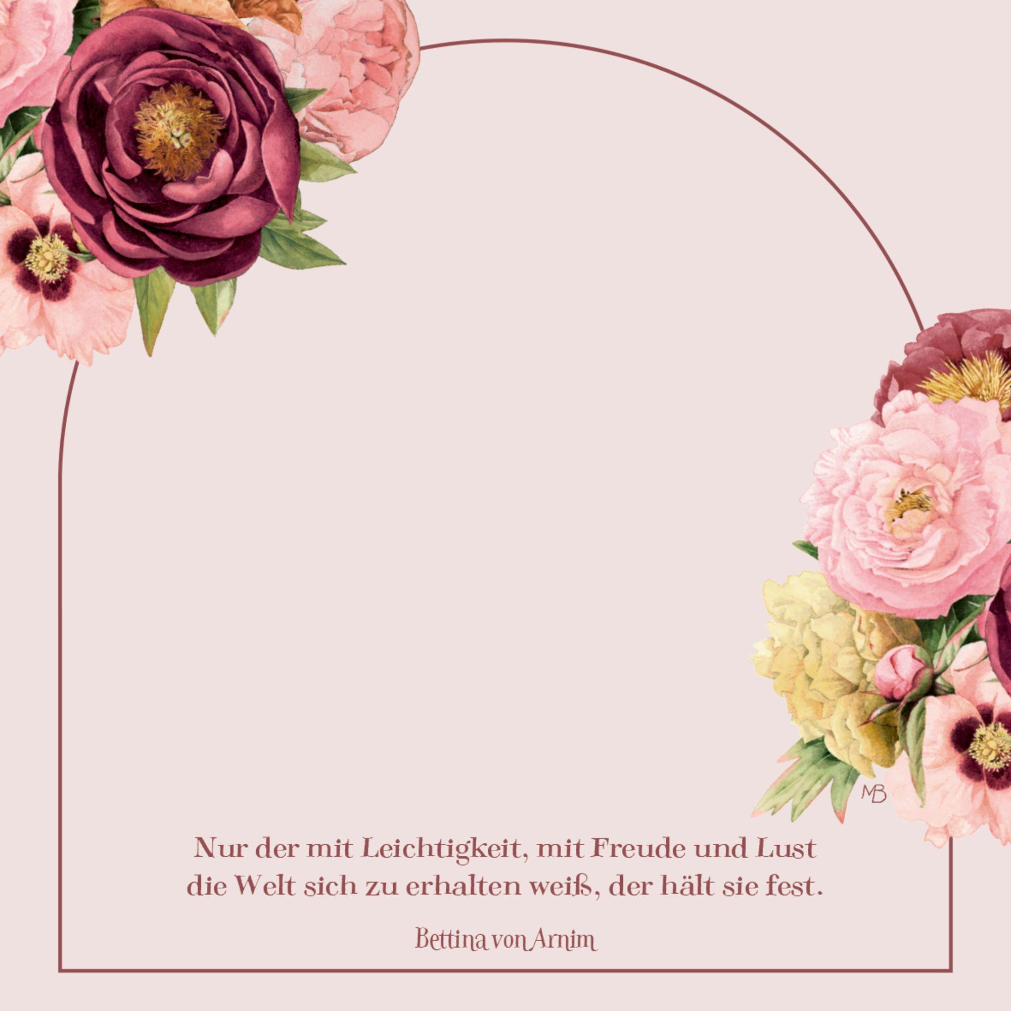 Beispielinhalt (Bild) Zettelkästchen - Einfach schöne Gedanken!