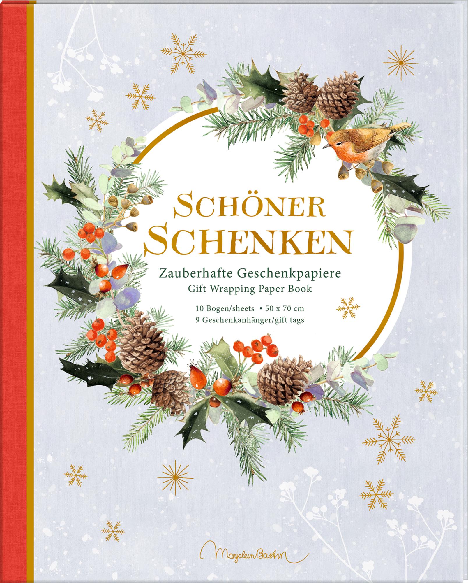 Vorderes Coverbild Geschenkpapier-Buch - Schöner Schenken