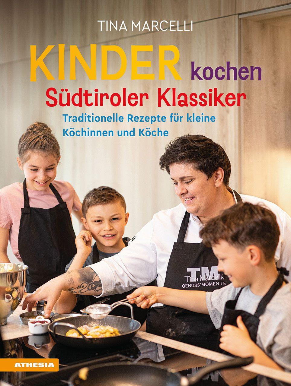 Vorderes Coverbild Kinder kochen Südtiroler Klassiker