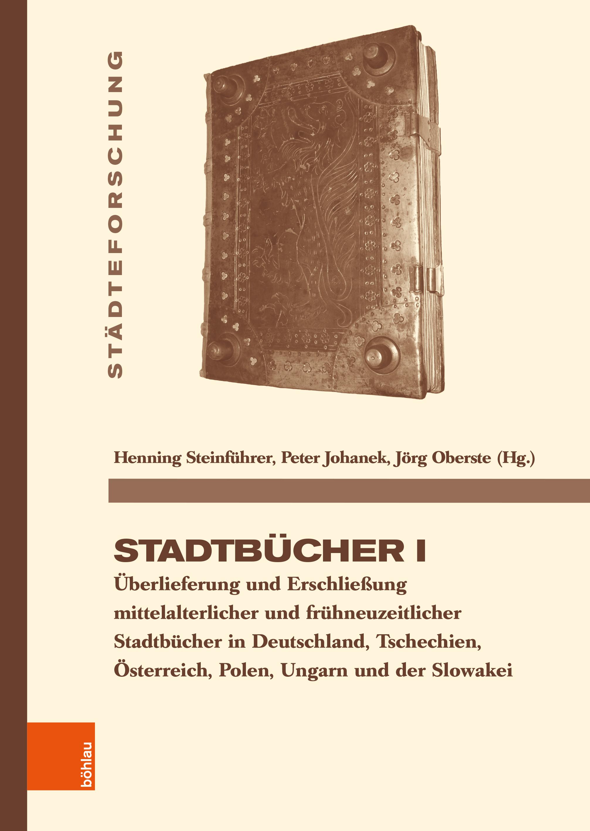 Vorderes Coverbild Stadtbücher I