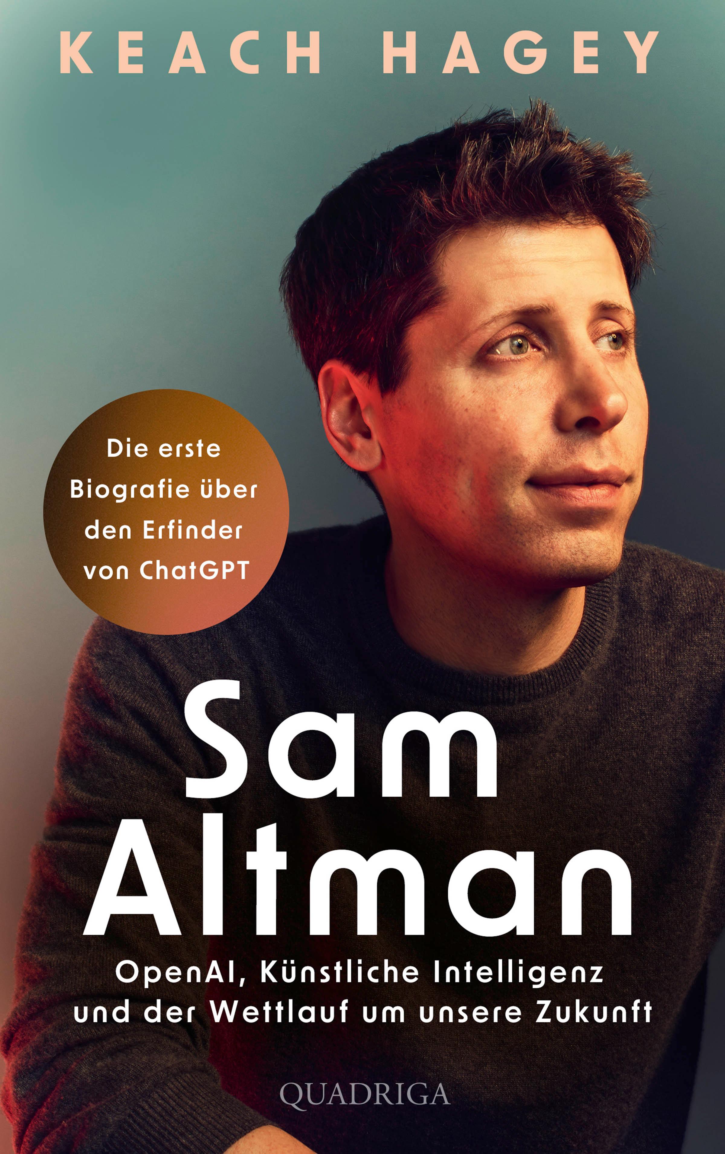 Vorderes Coverbild Sam Altman