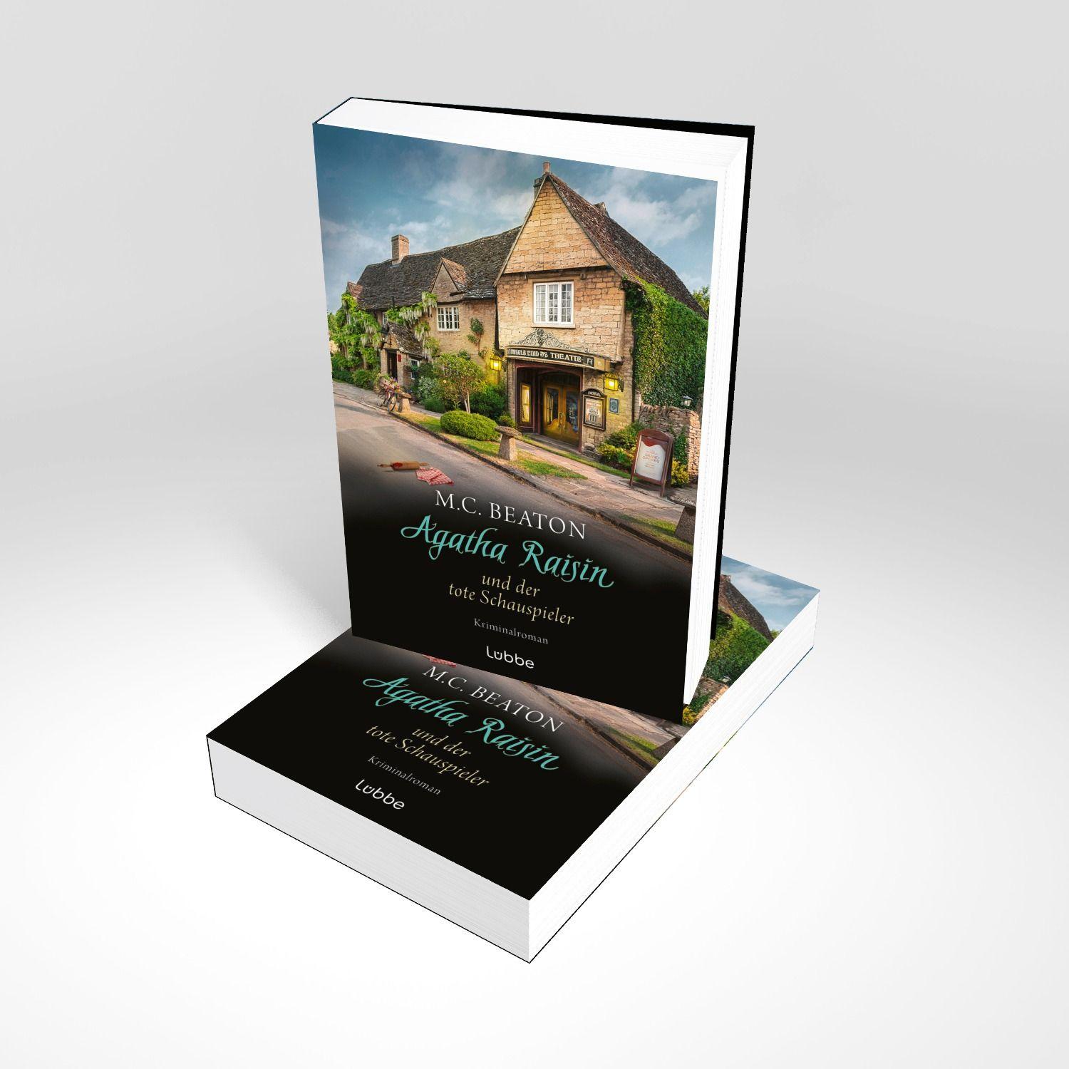 Beispielinhalt (Bild) Agatha Raisin und der tote Schauspieler