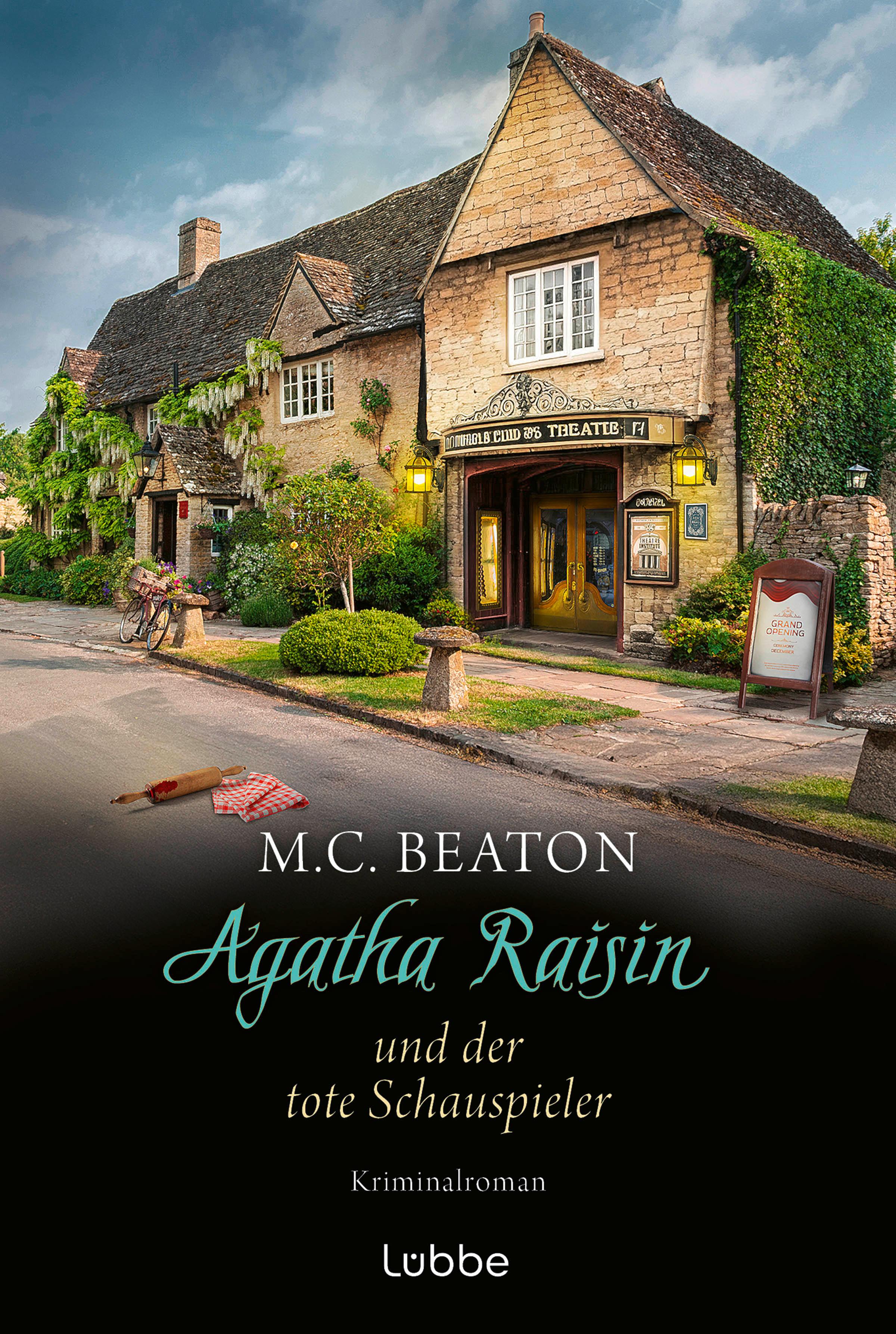 Vorderes Coverbild Agatha Raisin und der tote Schauspieler