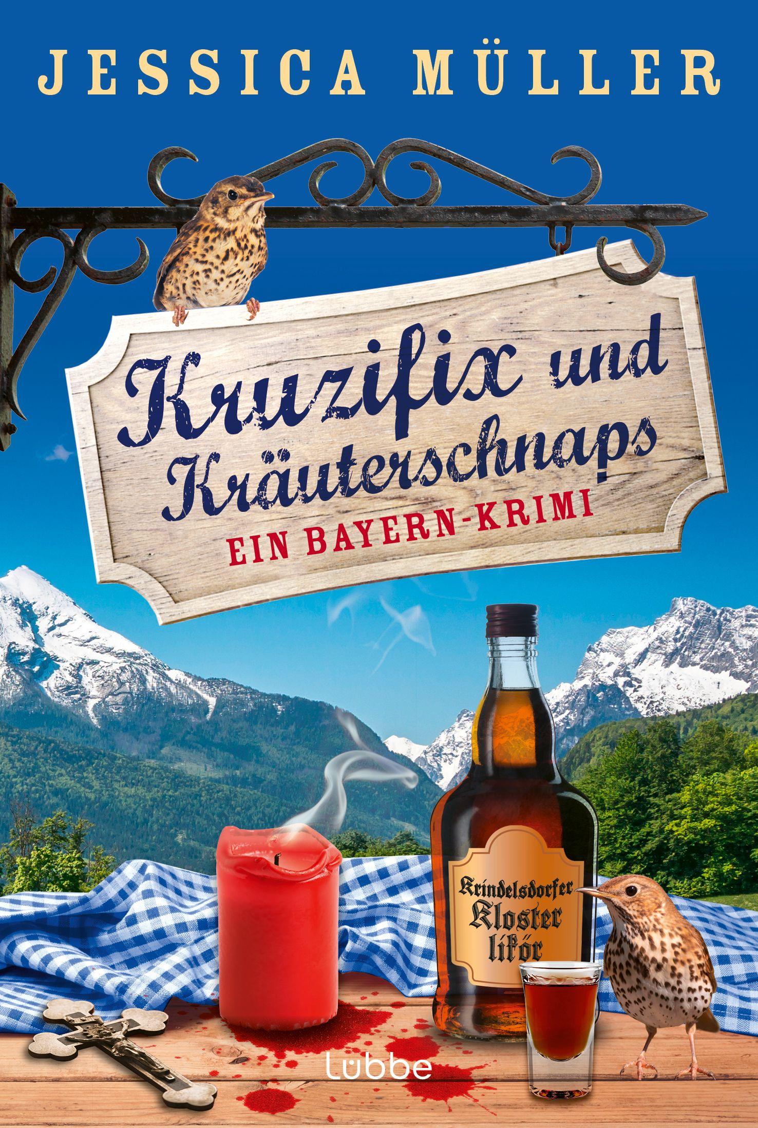 Vorderes Coverbild Kruzifix und Kräuterschnaps