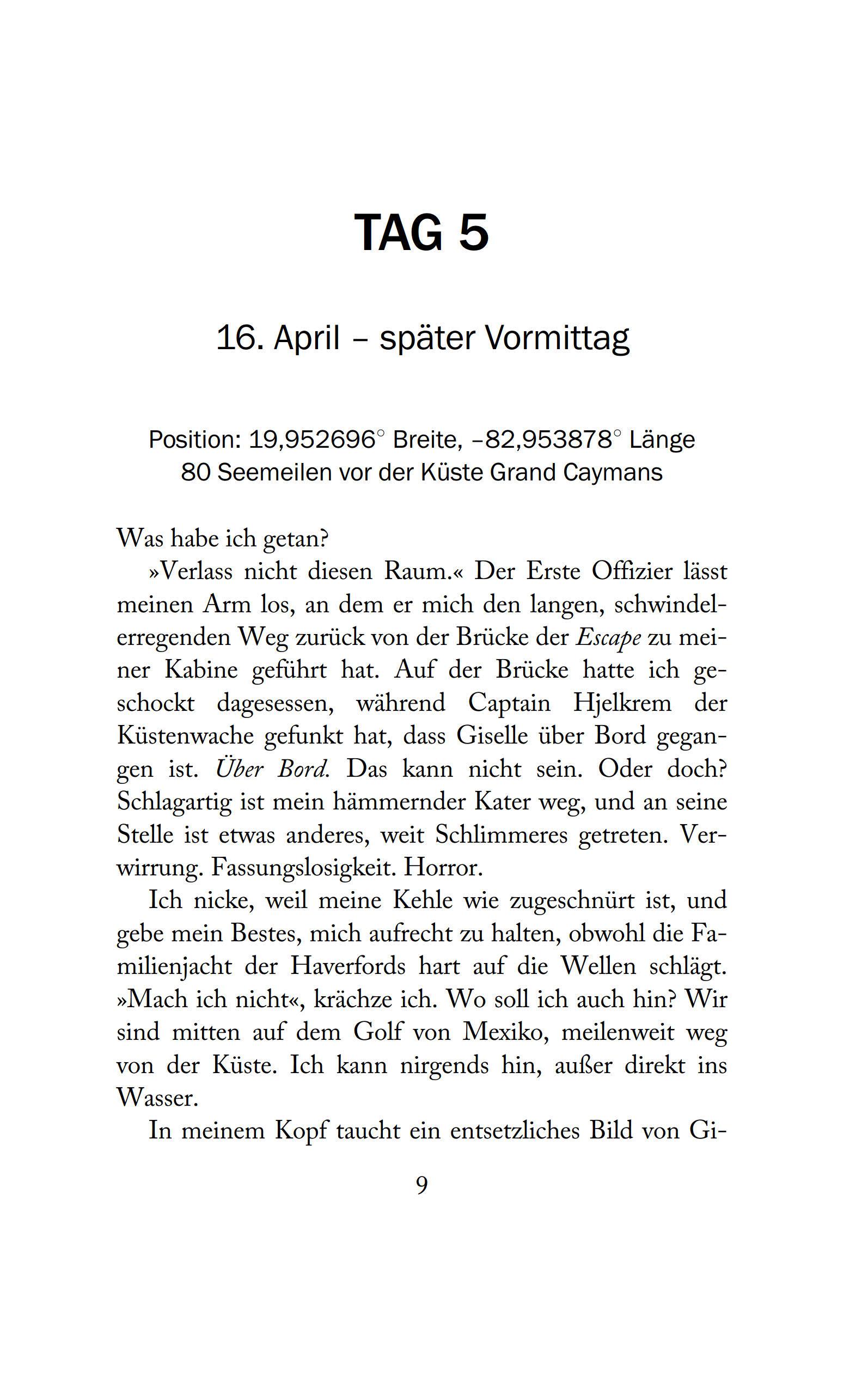 Beispielinhalt (Bild) Girls' Trip - Vier Freundinnen. Eine Luxusjacht. Eine tödliche Reise.