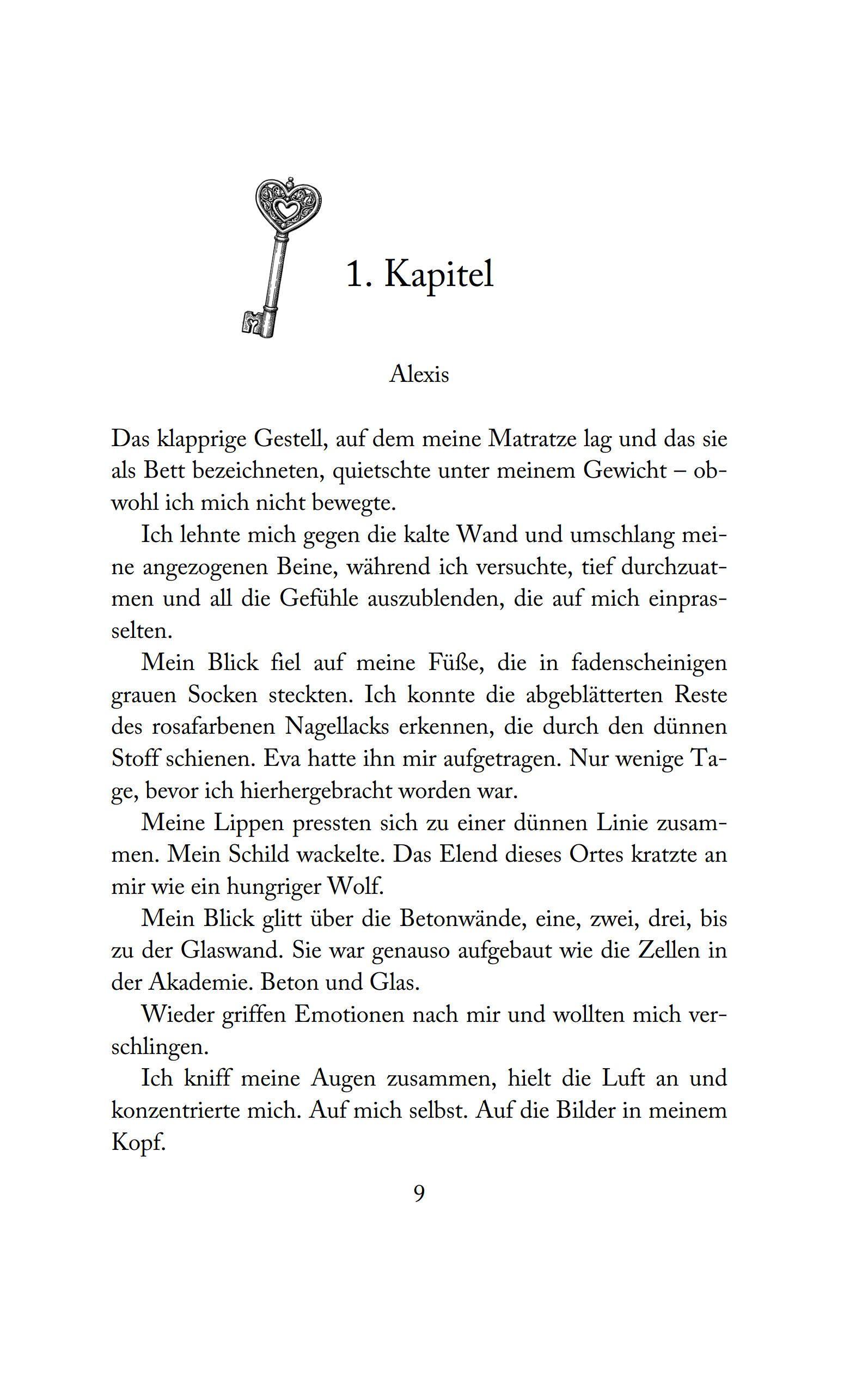 Beispielinhalt (Bild) Secret Academy - Gefährliche Liebe (Band 2)