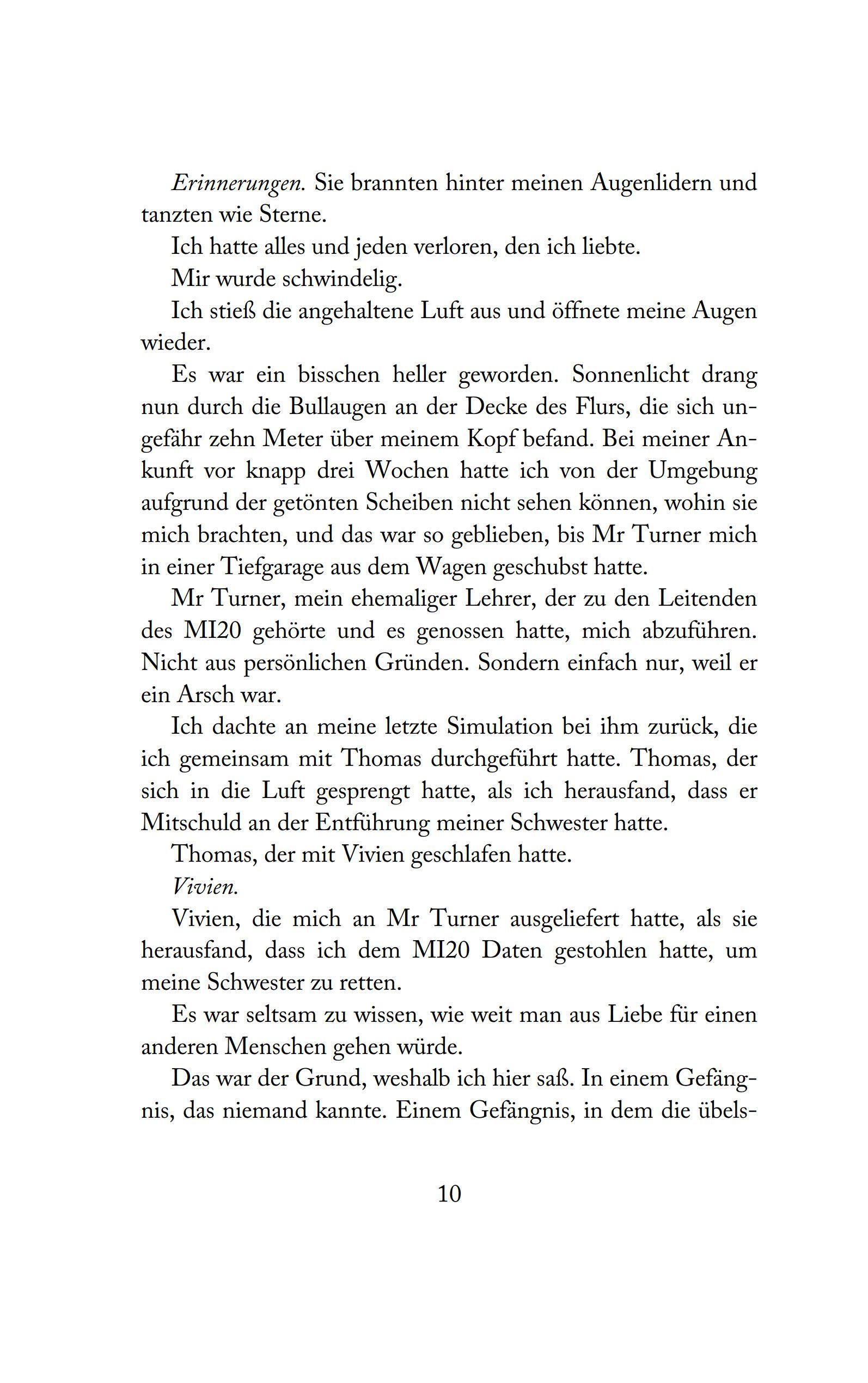Beispielinhalt (Bild) Secret Academy - Gefährliche Liebe (Band 2)
