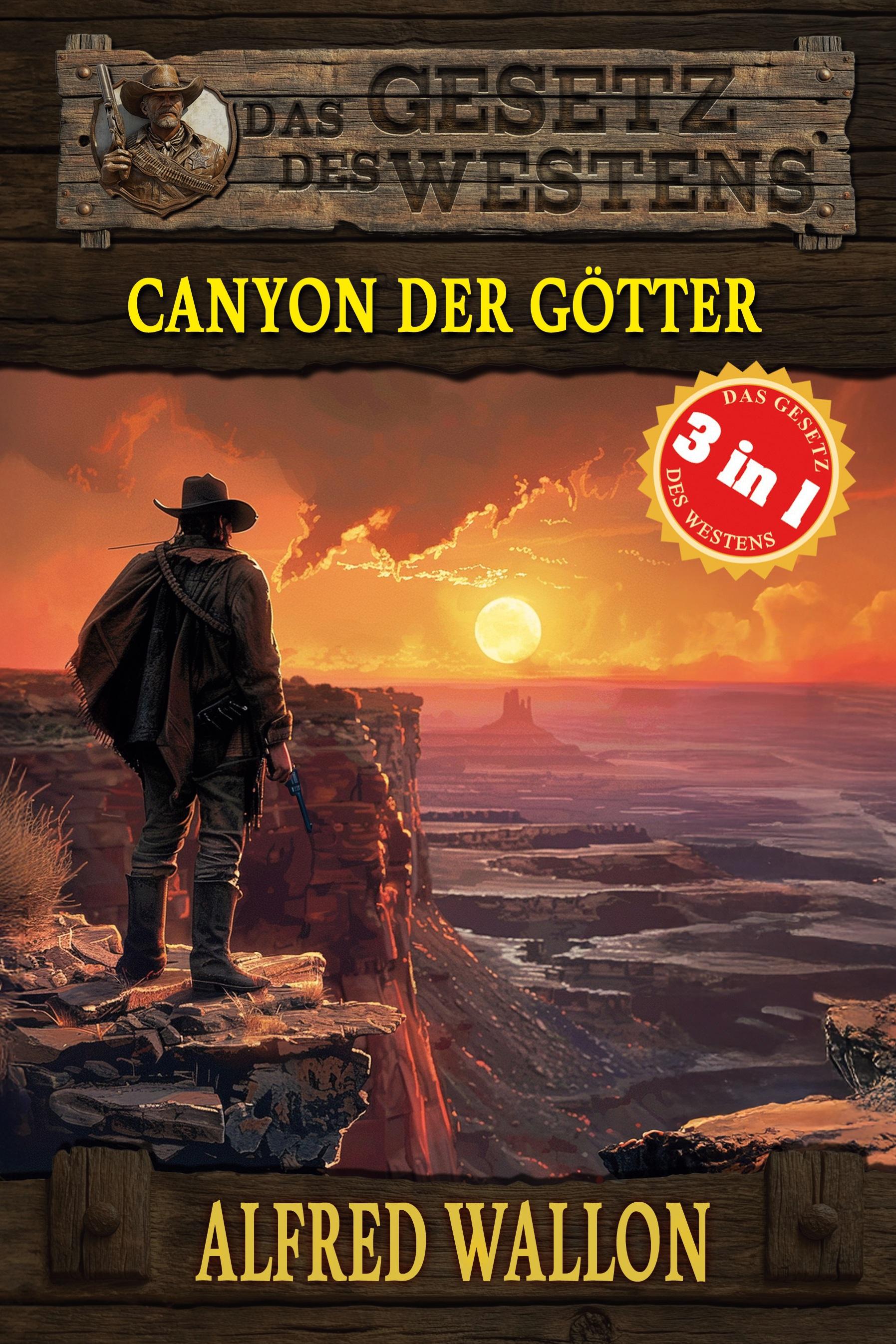 Vorderes Coverbild 3 Western in 1: Canyon der Götter