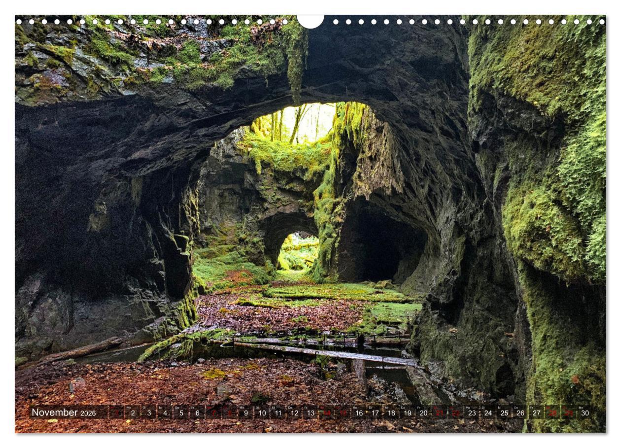 Beispielinhalt (Bild) Wandern in Schweden - Einladung in die Natur (Wandkalender 2026 DIN A3 quer), CALVENDO Monatskalender