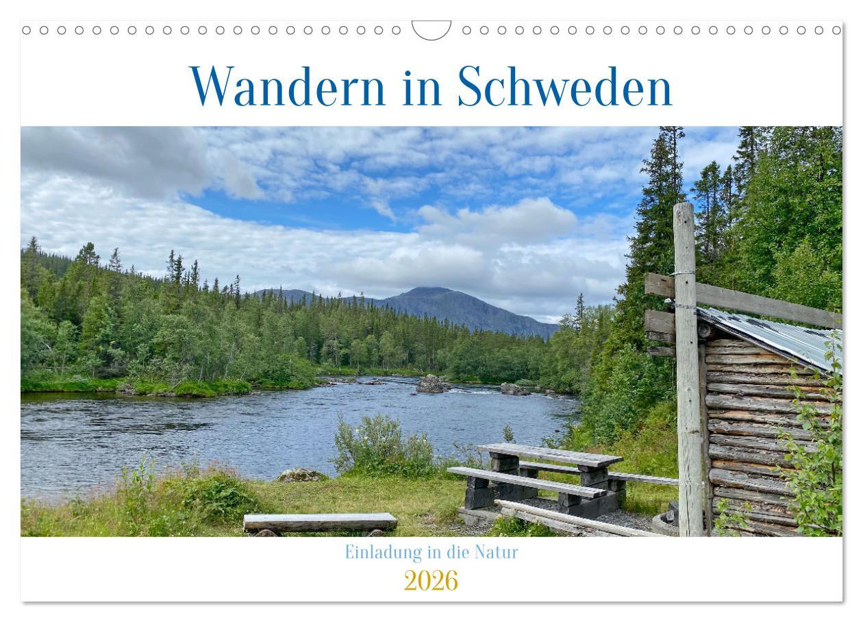 Vorderes Coverbild Wandern in Schweden - Einladung in die Natur (Wandkalender 2026 DIN A3 quer), CALVENDO Monatskalender