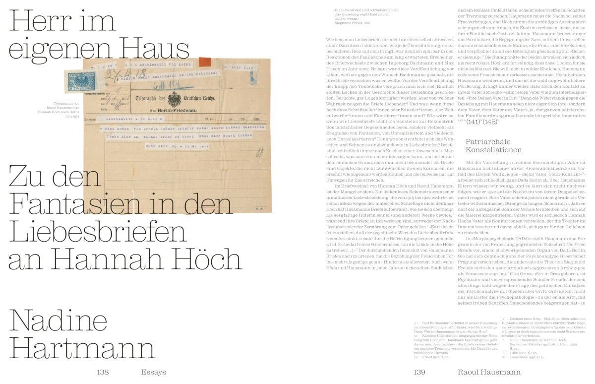 Beispielinhalt (Bild) Raoul Hausmann (1886-1971). Vision. Provokation. Dada.