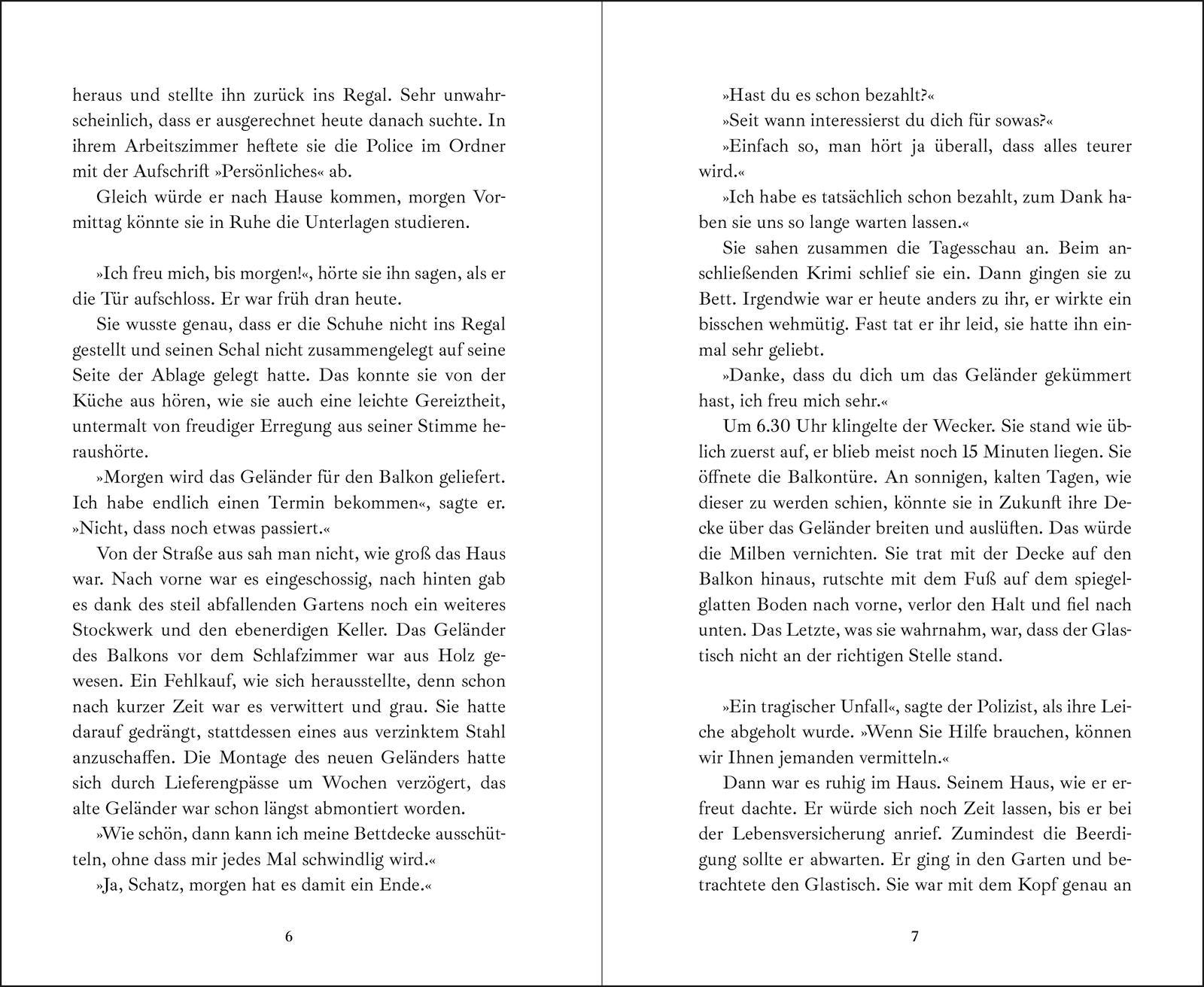 Beispielinhalt (Bild) Arsen und Butterplätzchen