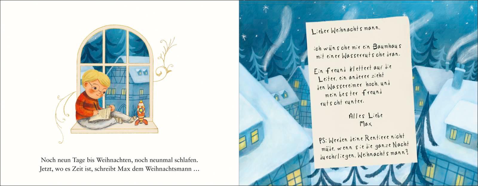 Beispielinhalt (Bild) Post vom Weihnachtsmann