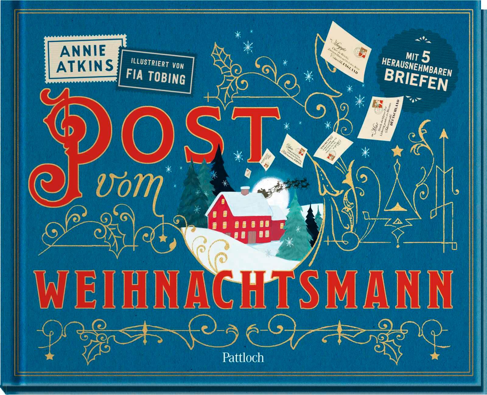 Vorderes Coverbild Post vom Weihnachtsmann