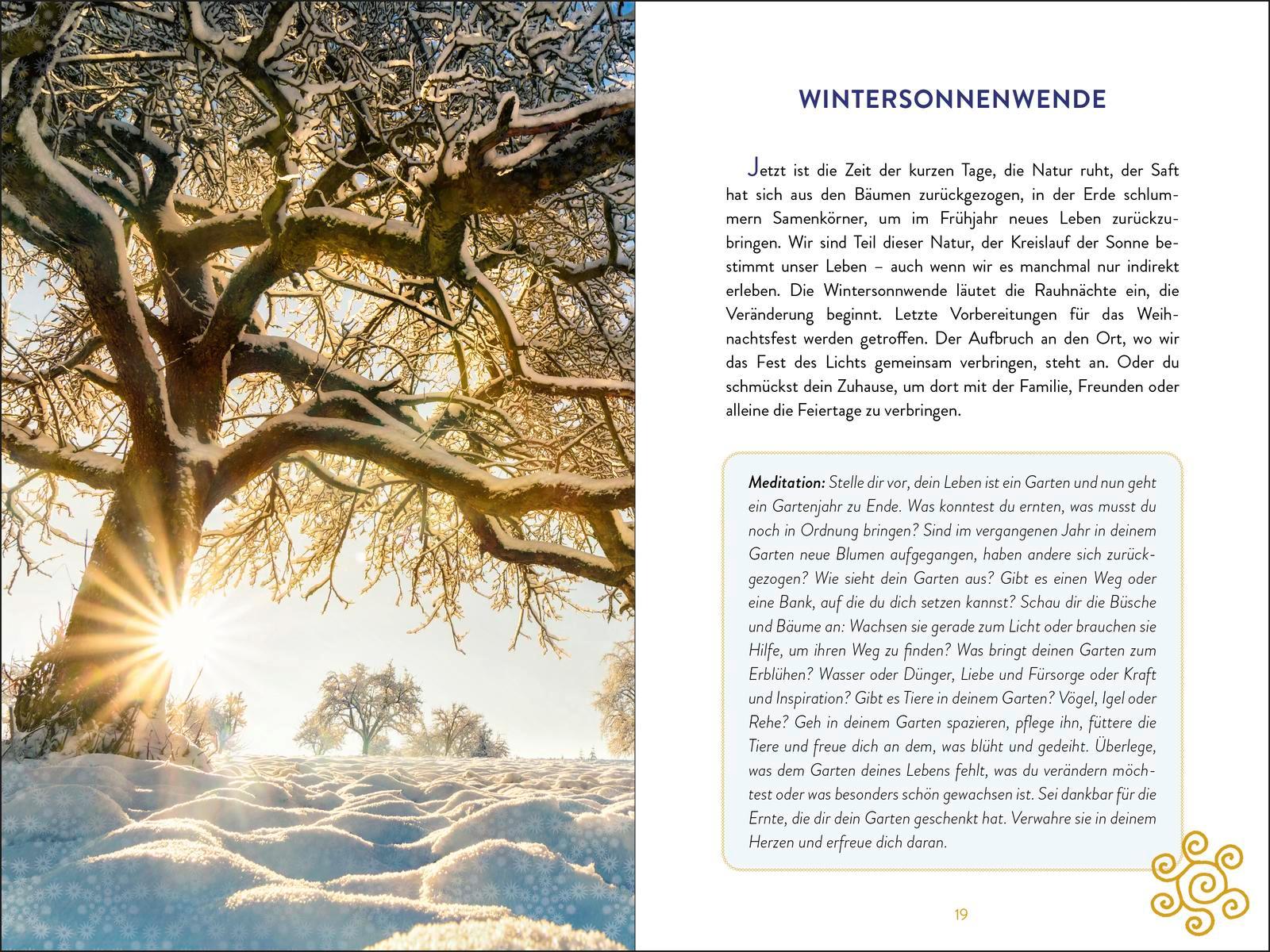 Beispielinhalt (Bild) Die Stille der Rauhnächte